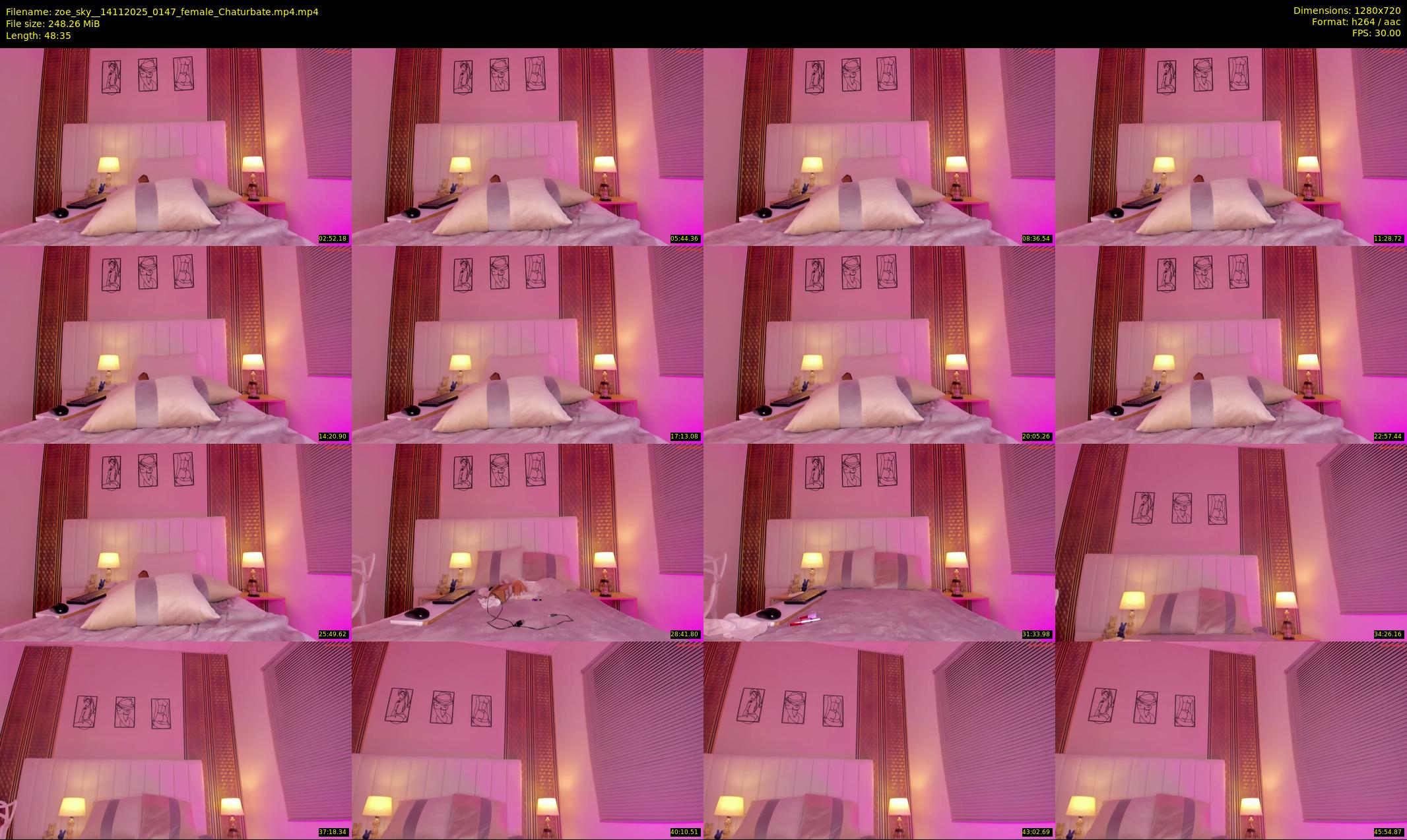 zoe_sky_ — 49 minute Chaturbate female cam show recording, 720p, Nov 14, 2025