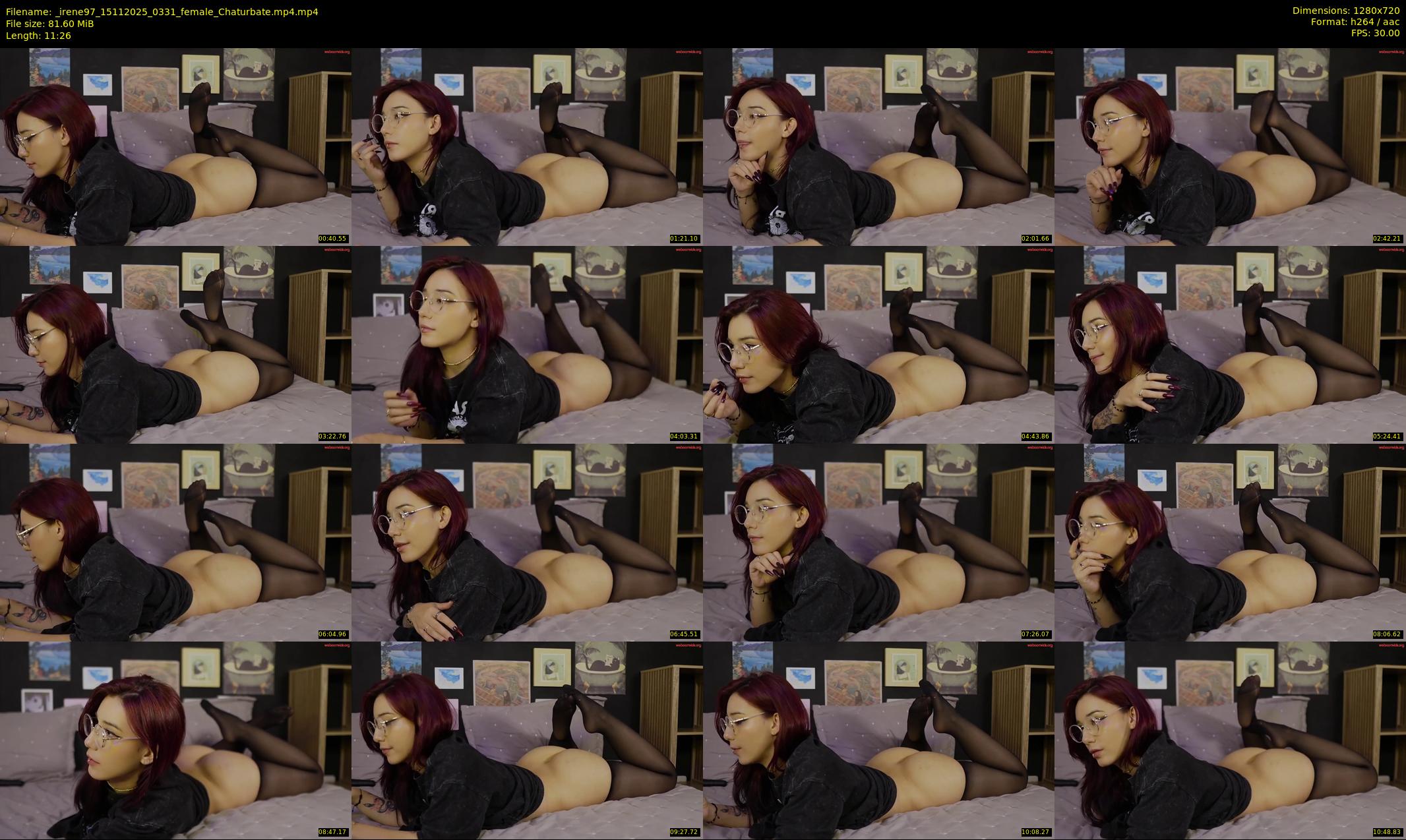 _irene97 — 12 minute Chaturbate female cam show recording, 720p, Nov 15, 2025