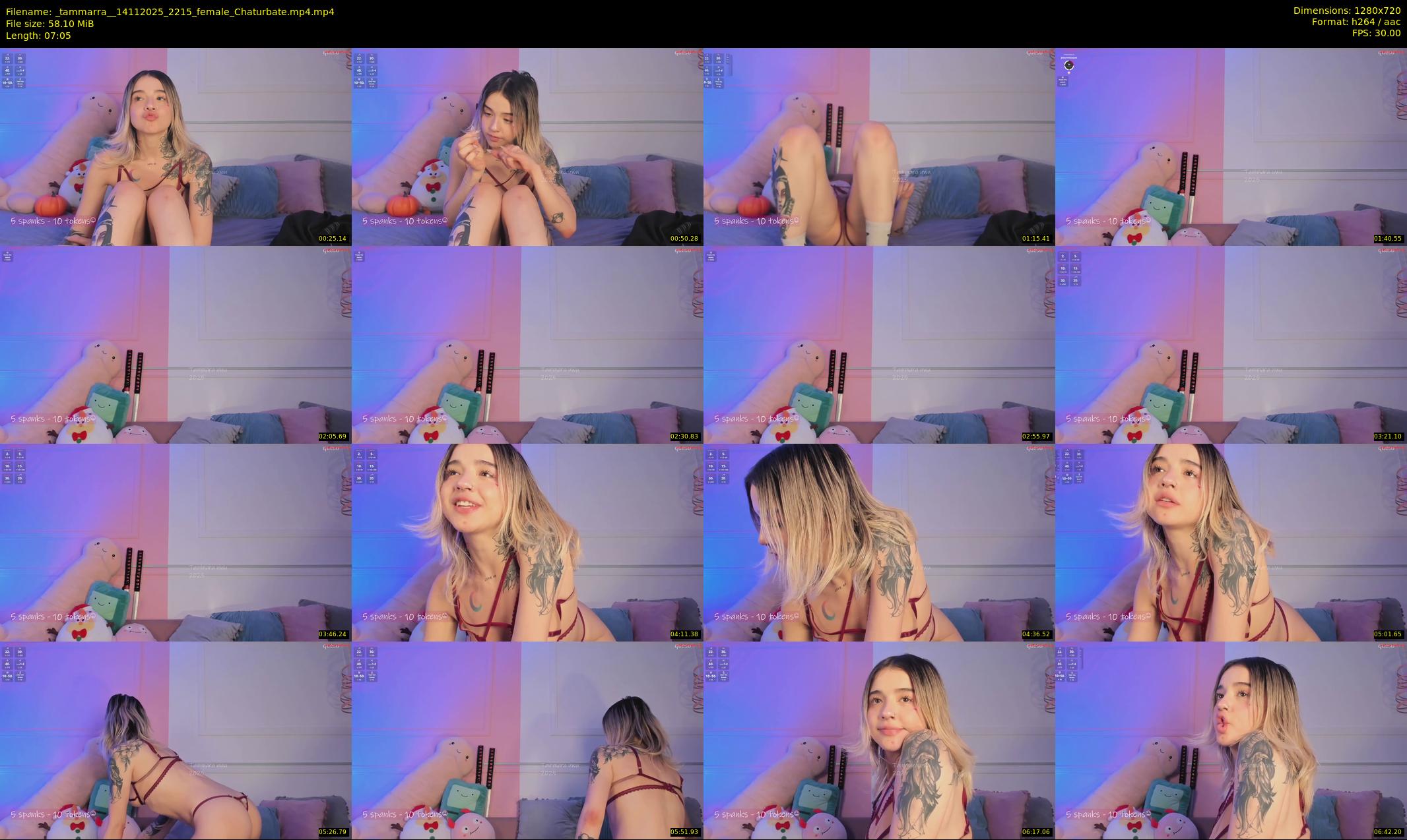_tammarra_ — 8 minute Chaturbate female cam show recording, 720p, Nov 14, 2025