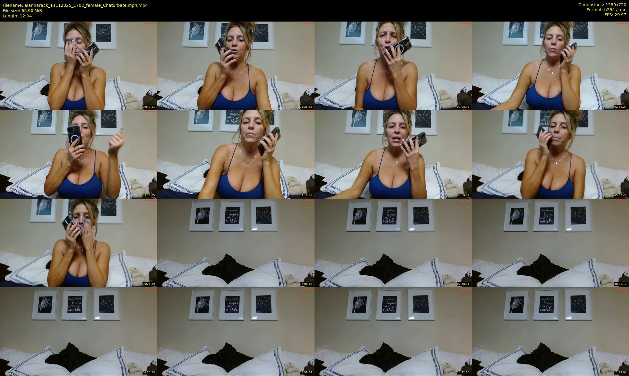 alannarack — 13 minute Chaturbate female cam show recording, 720p, Nov 14, 2025
