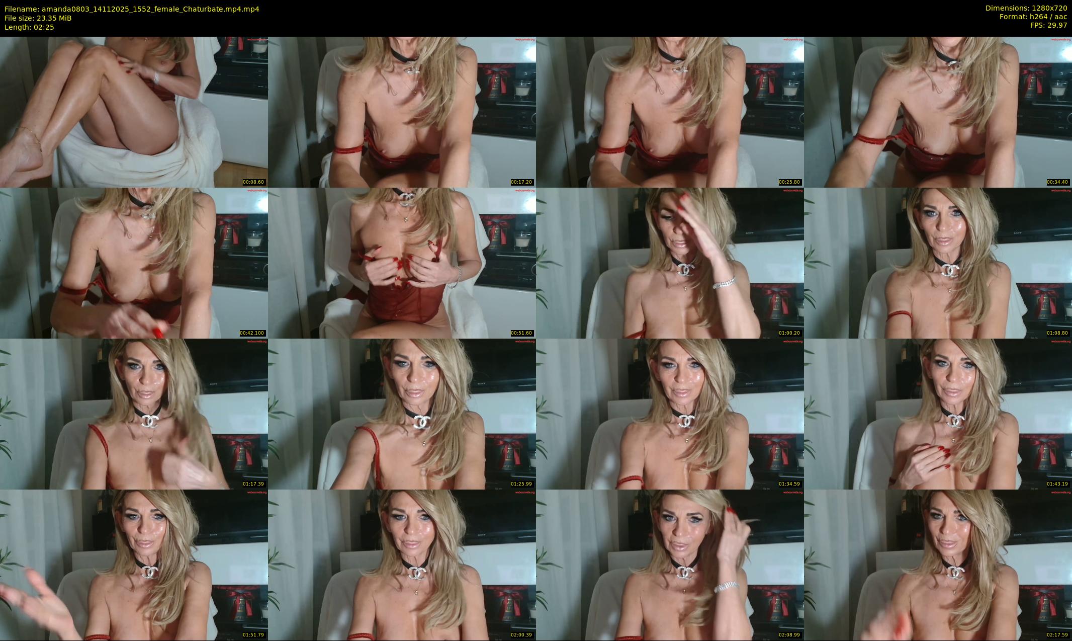 amanda0803 — 3 minute Chaturbate female cam show recording, 720p, Nov 14, 2025