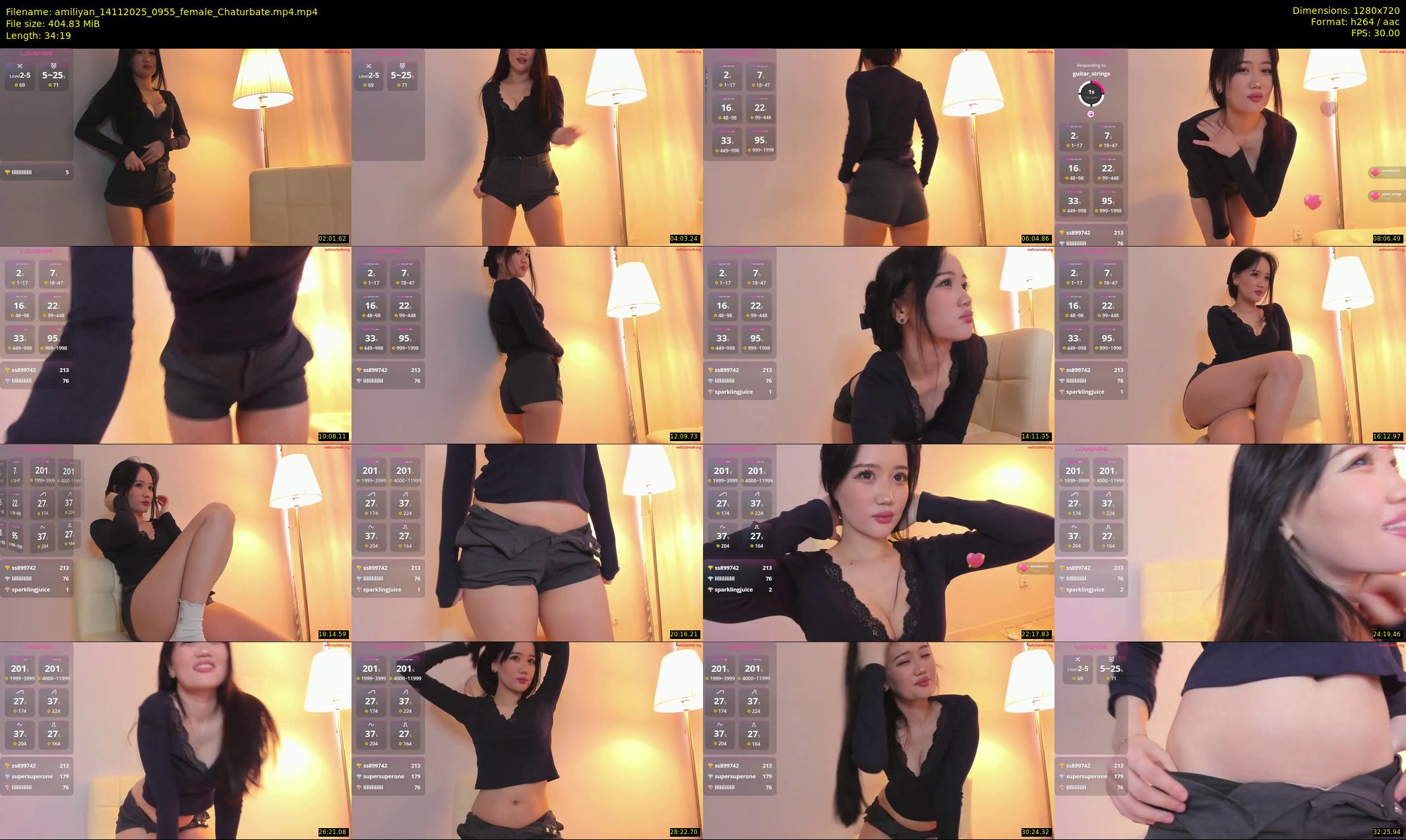amiliyan — 35 minute Chaturbate female cam show recording, 720p, Nov 14, 2025