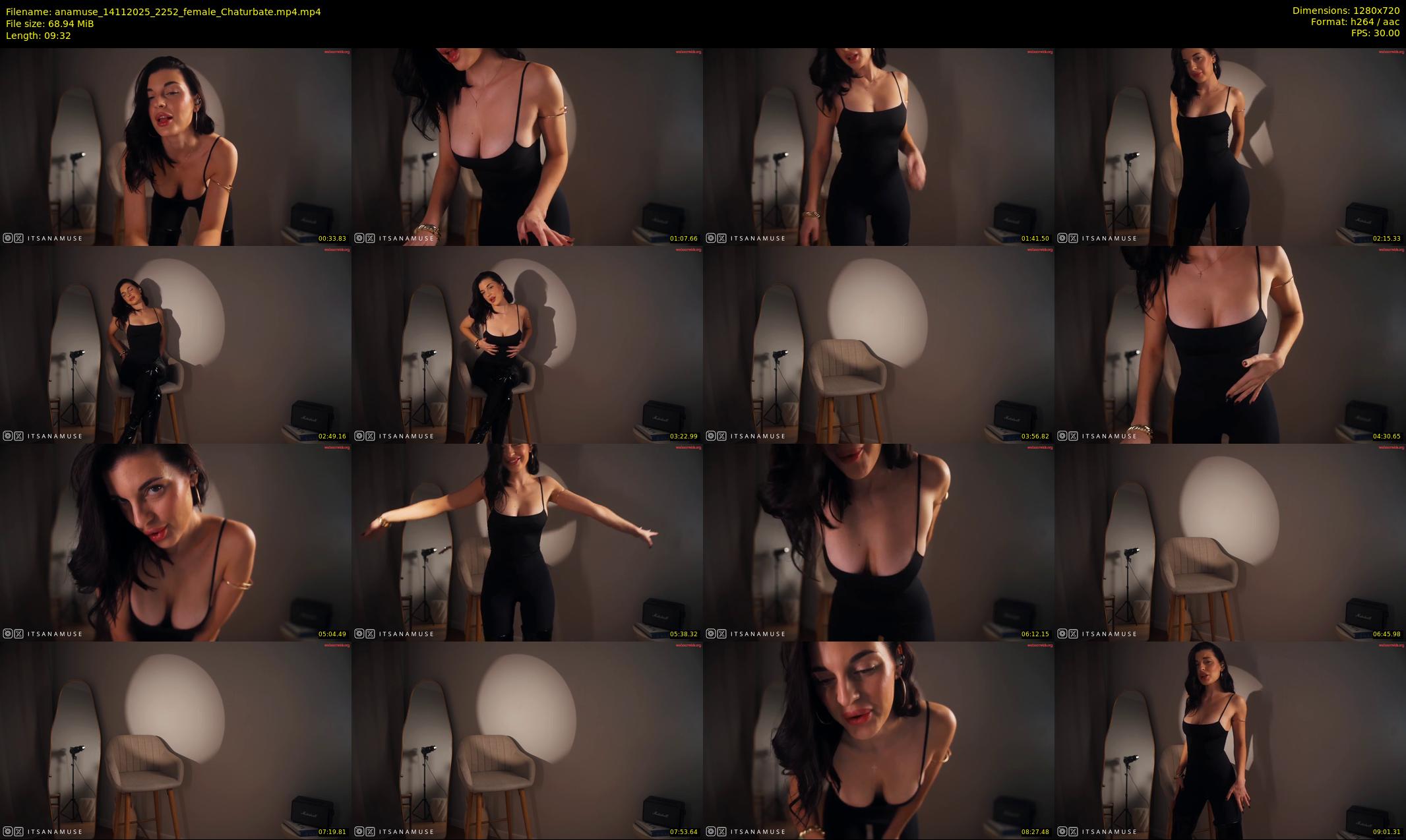 anamuse — 10 minute Chaturbate female cam show recording, 720p, Nov 14, 2025