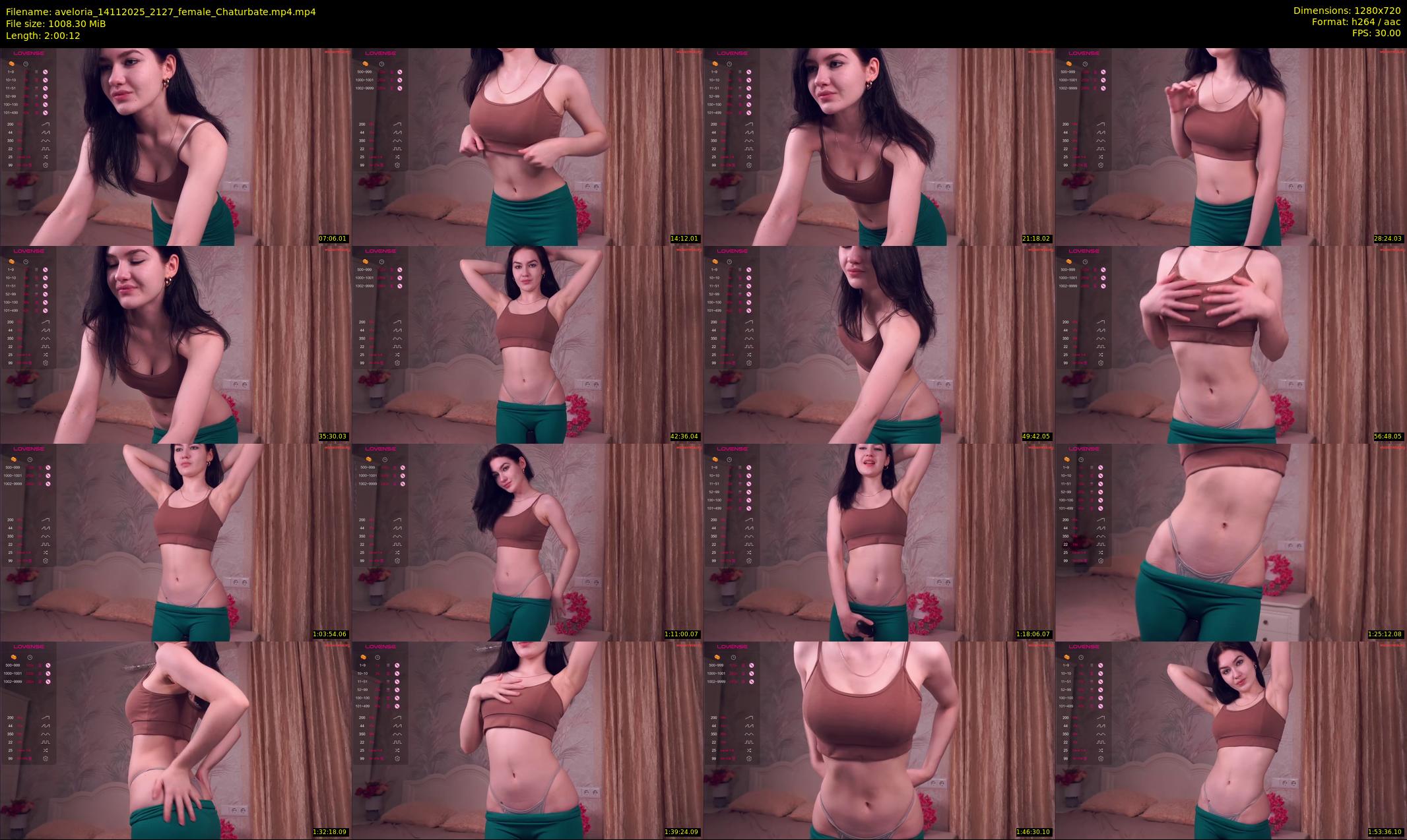 aveloria — 121 minute Chaturbate female cam show recording, 720p, Nov 14, 2025