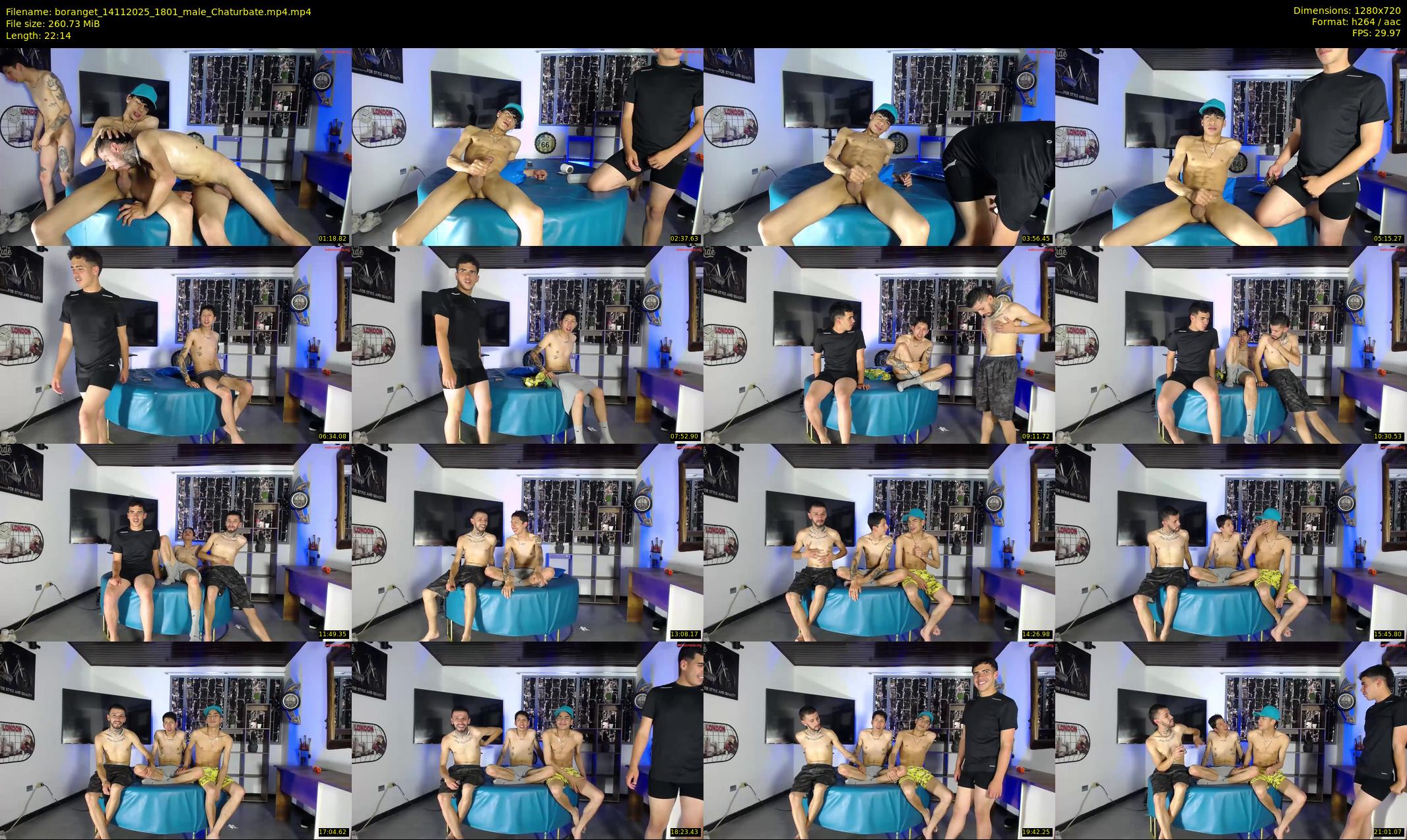 boranget — 23 minute Chaturbate male cam show recording, 720p, Nov 14, 2025