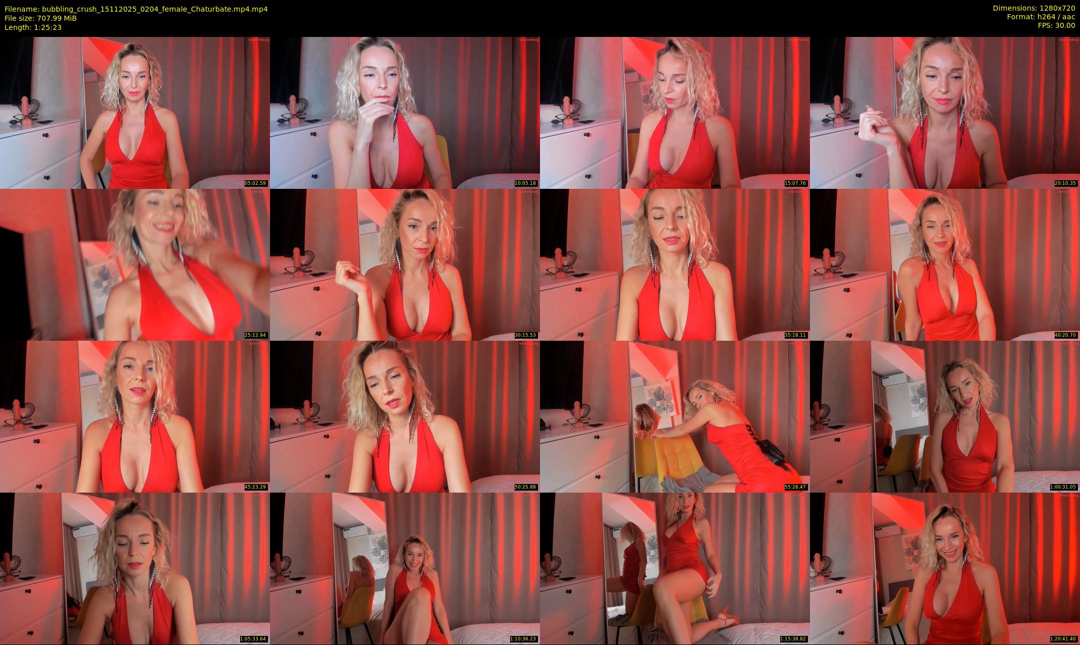 bubbling_crush — 86 minute Chaturbate female cam show recording, 720p, Nov 15, 2025