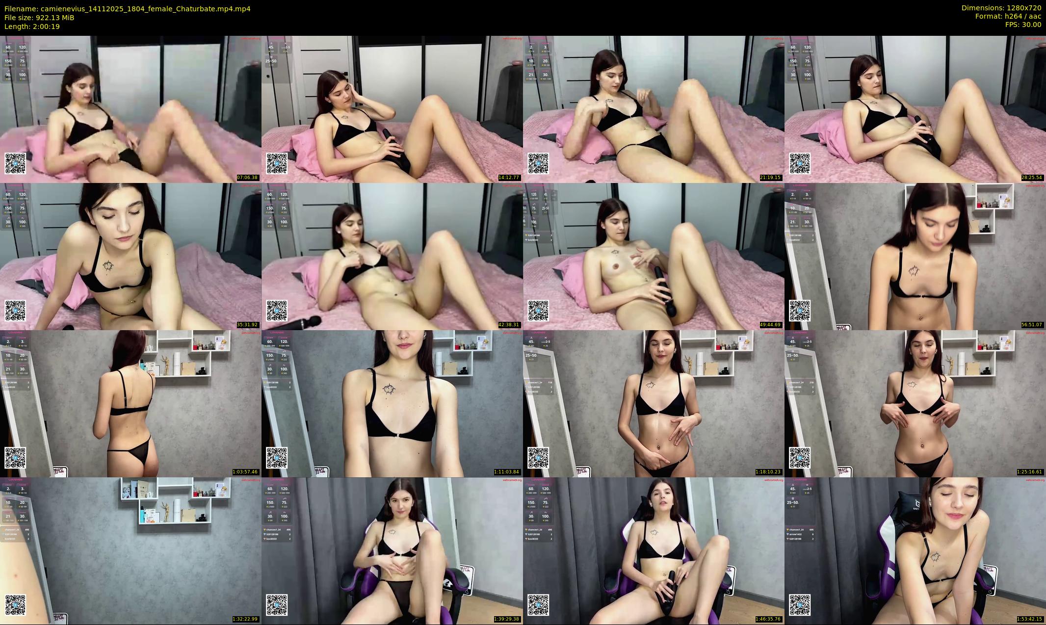 camienevius — 121 minute Chaturbate female cam show recording, 720p, Nov 14, 2025