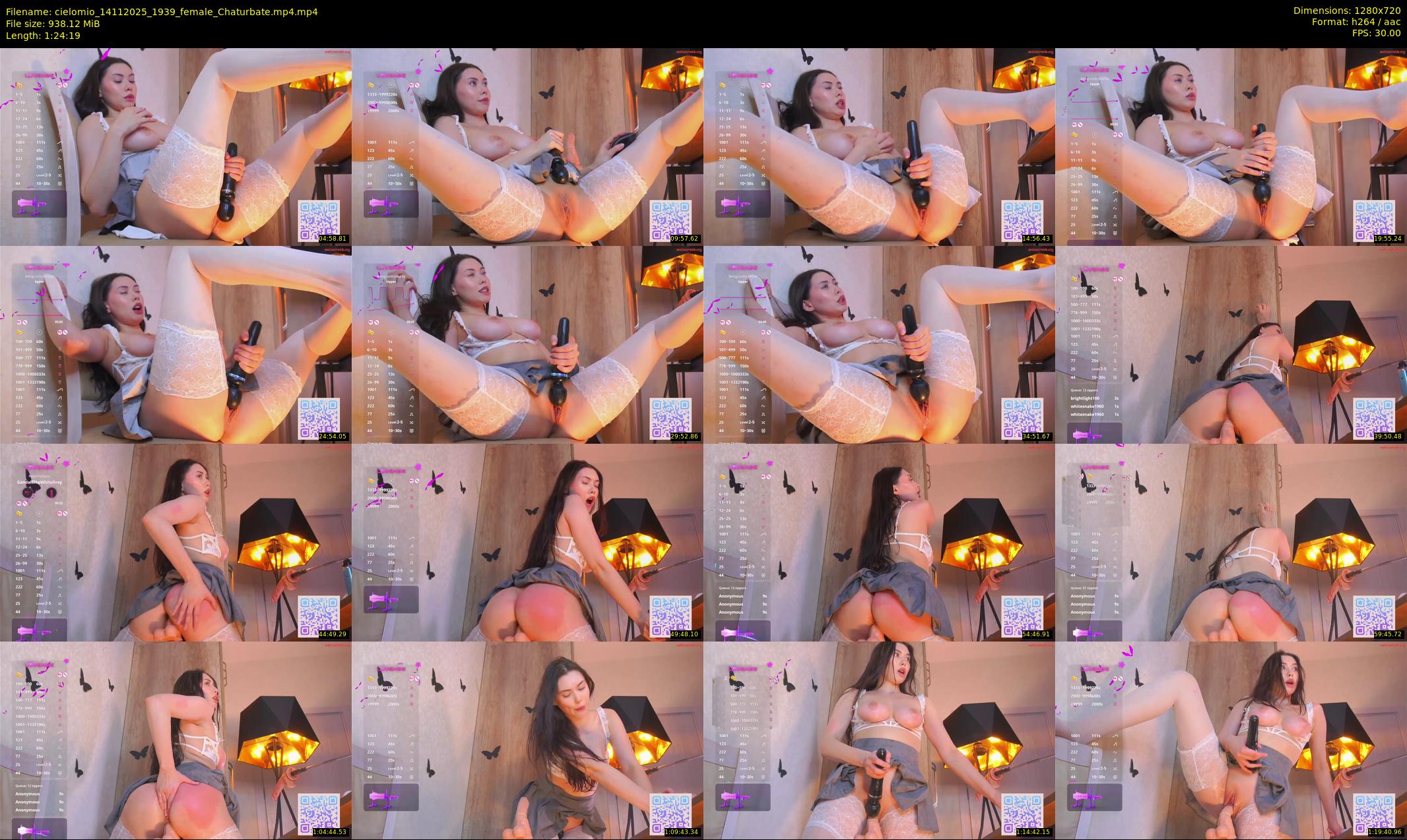 cielomio — 85 minute Chaturbate female cam show recording, 720p, Nov 14, 2025