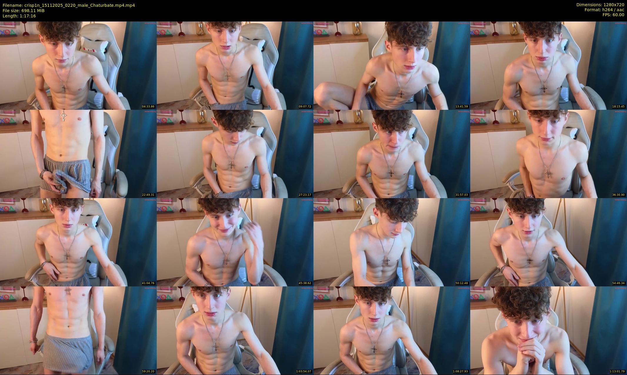 crisp1n — 78 minute Chaturbate male cam show recording, 720p, Nov 15, 2025