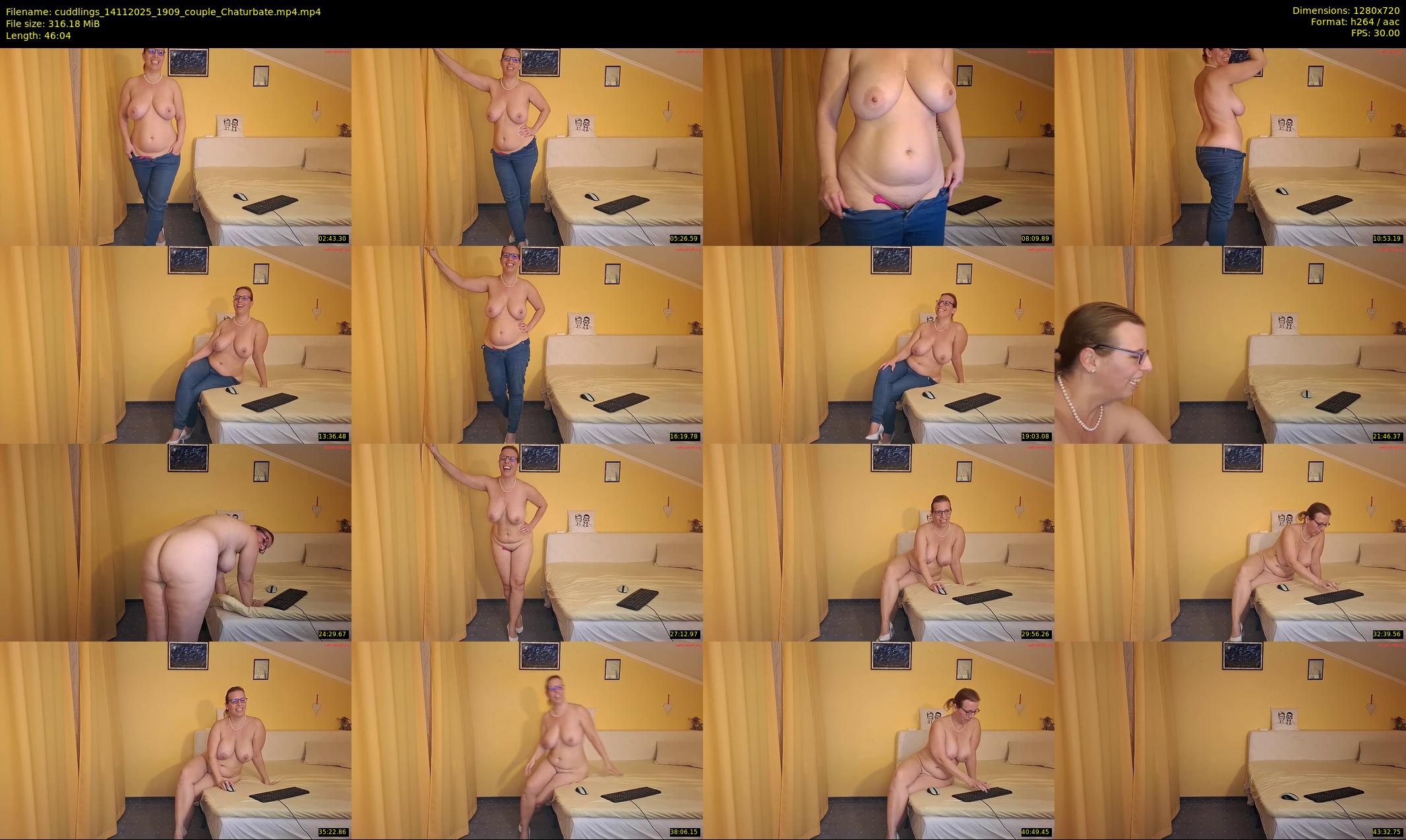 cuddlings — 47 minute Chaturbate couple cam show recording, 720p, Nov 14, 2025