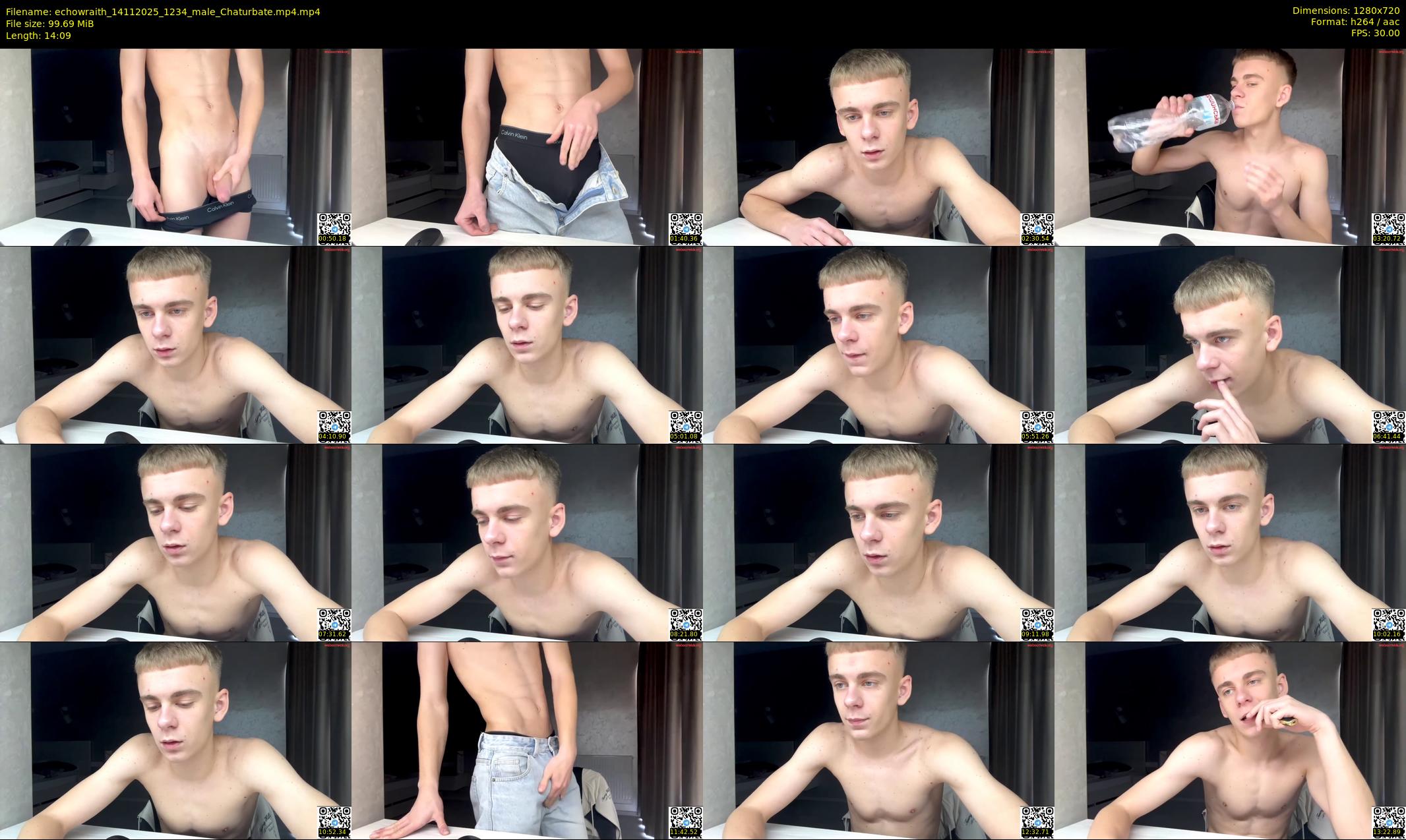 echowraith — 15 minute Chaturbate male cam show recording, 720p, Nov 14, 2025