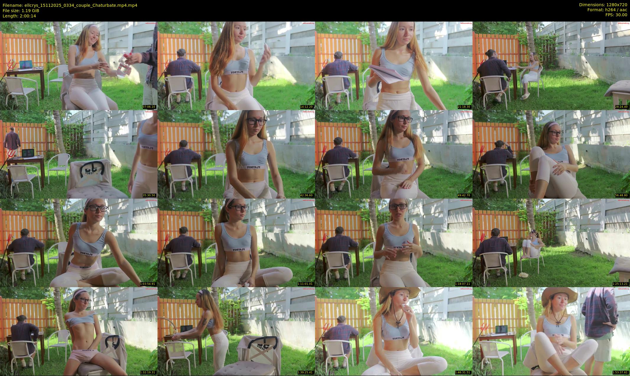 ellcrys — 121 minute Chaturbate couple cam show recording, 720p, Nov 15, 2025