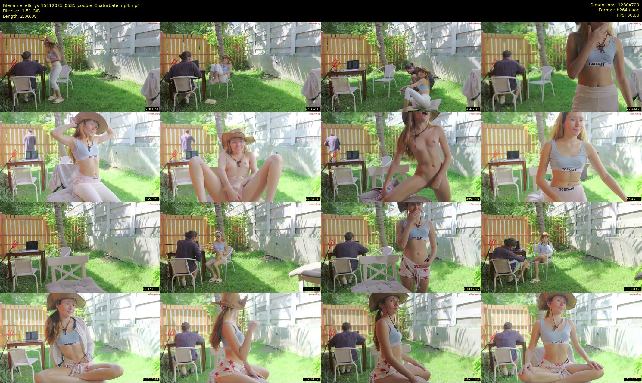 ellcrys — 121 minute Chaturbate couple cam show recording, 720p, Nov 15, 2025