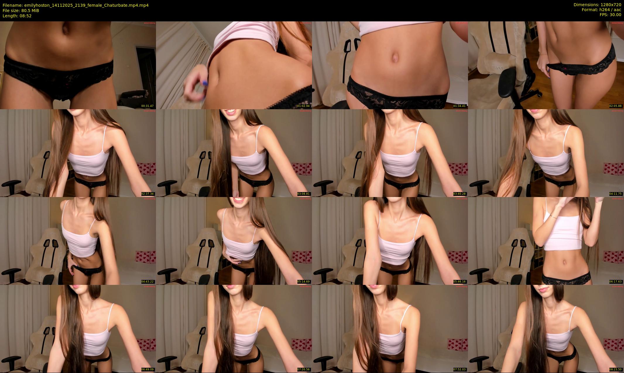 emilyhoston — 9 minute Chaturbate female cam show recording, 720p, Nov 14, 2025