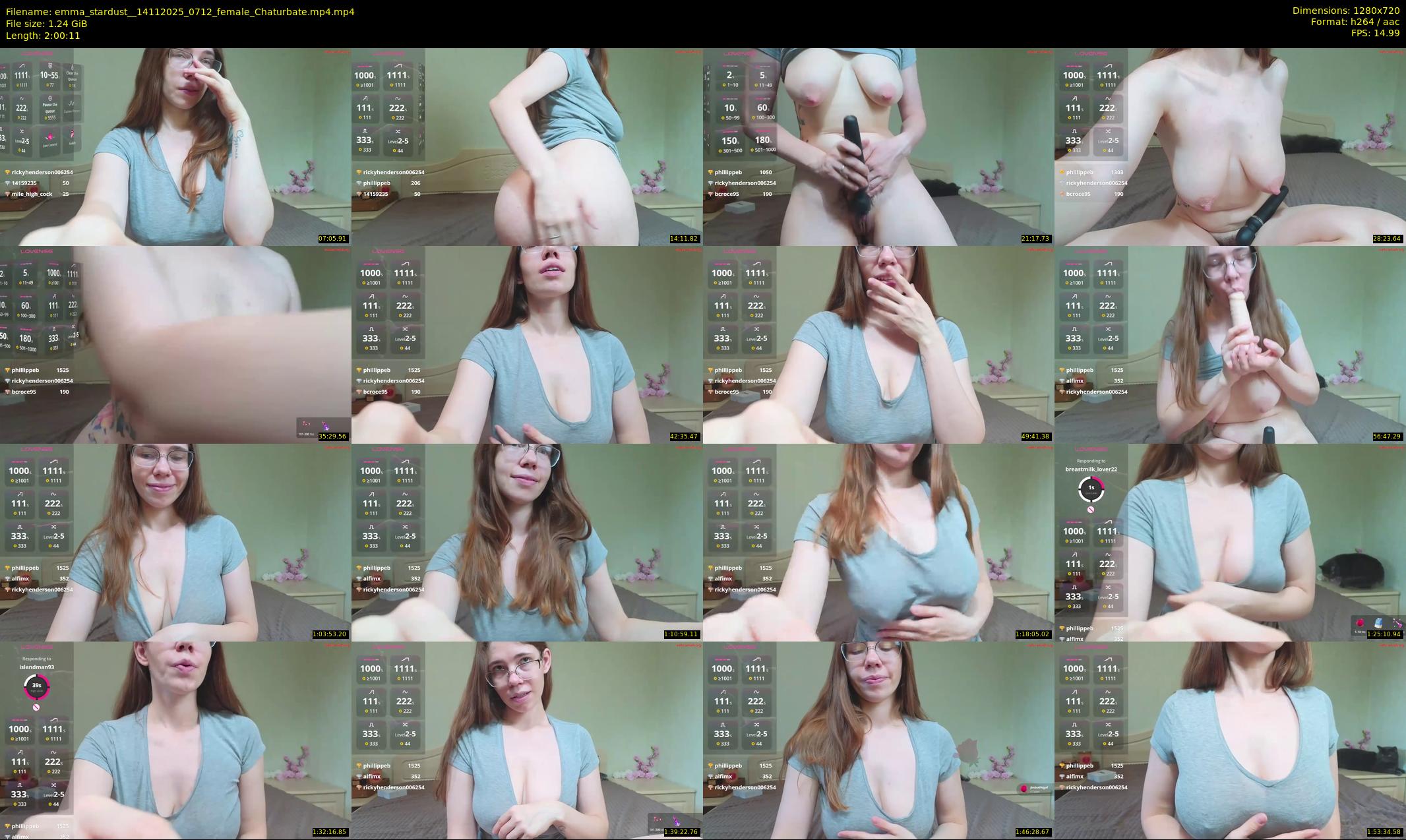 emma_stardust_ — 121 minute Chaturbate female cam show recording, 720p, Nov 14, 2025