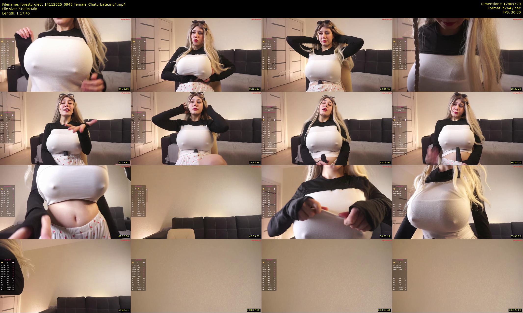 forestproject — 78 minute Chaturbate female cam show recording, 720p, Nov 14, 2025