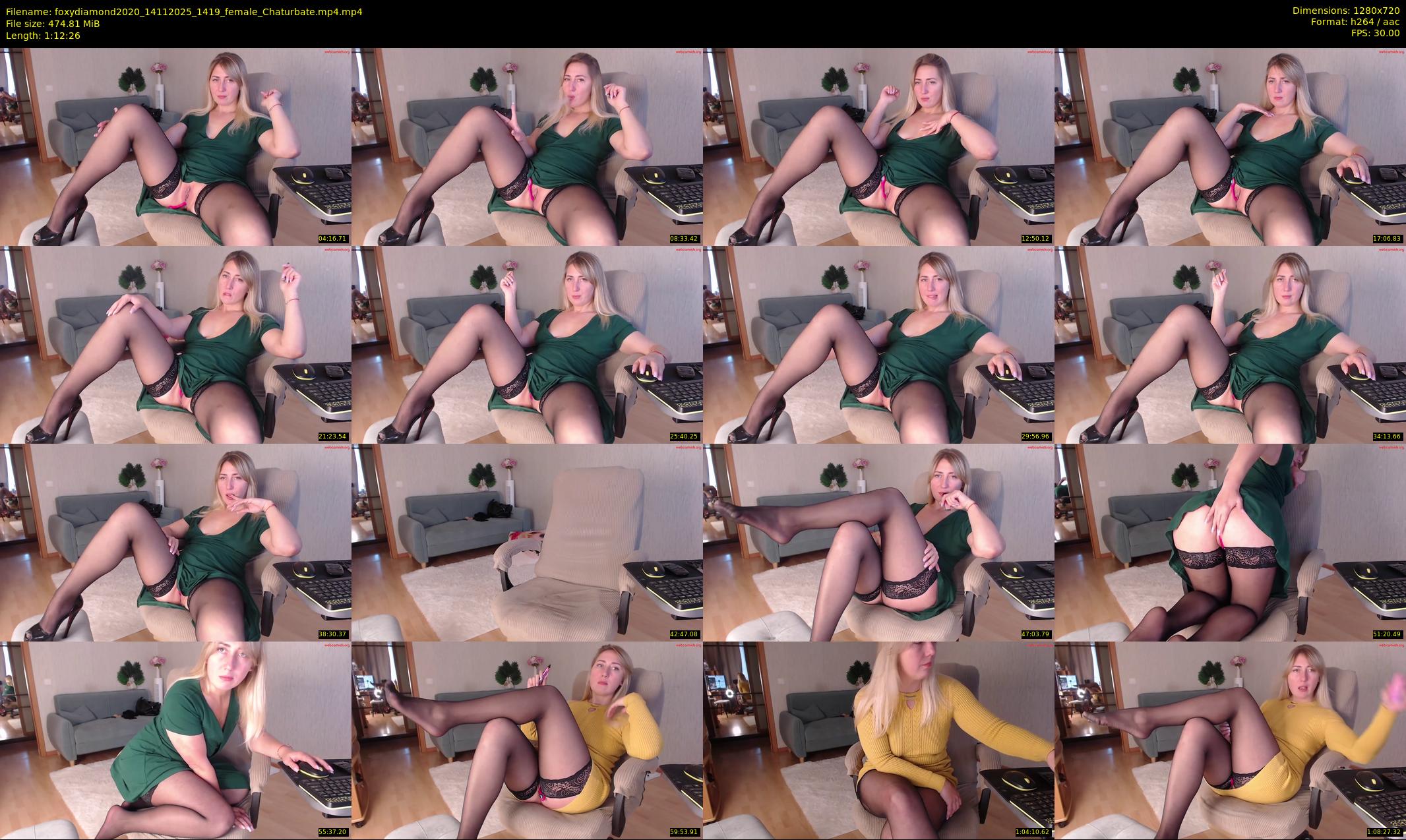 foxydiamond2020 — 73 minute Chaturbate female cam show recording, 720p, Nov 14, 2025