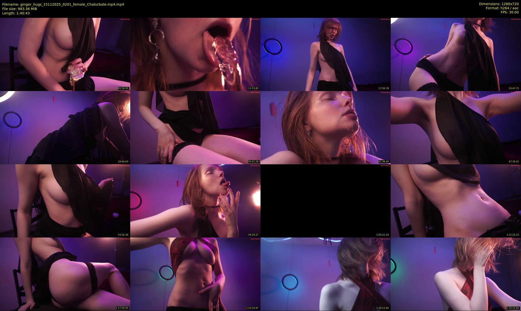 ginger_hugs — 101 minute Chaturbate female cam show recording, 720p, Nov 15, 2025