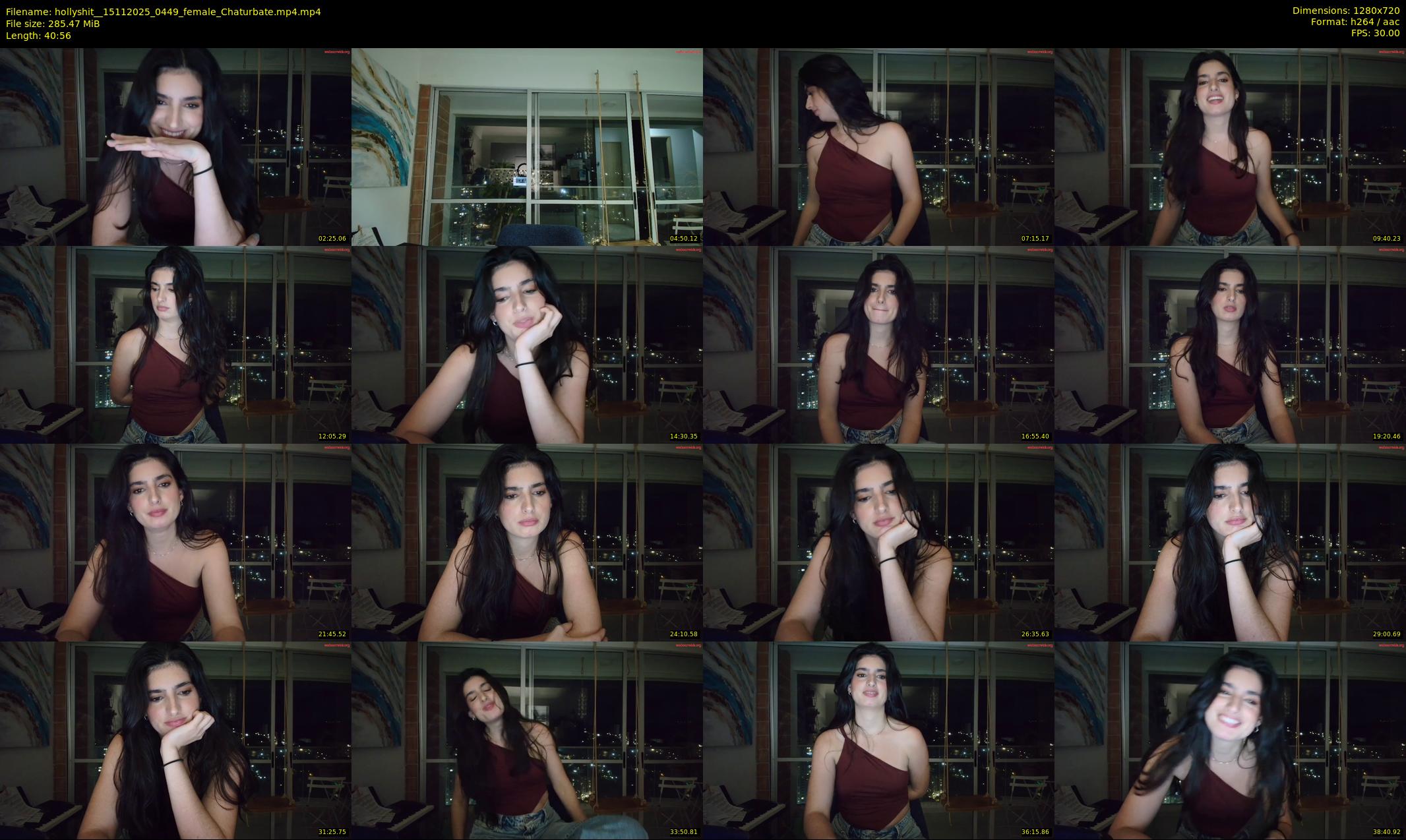 hollyshit_ — 41 minute Chaturbate female cam show recording, 720p, Nov 15, 2025