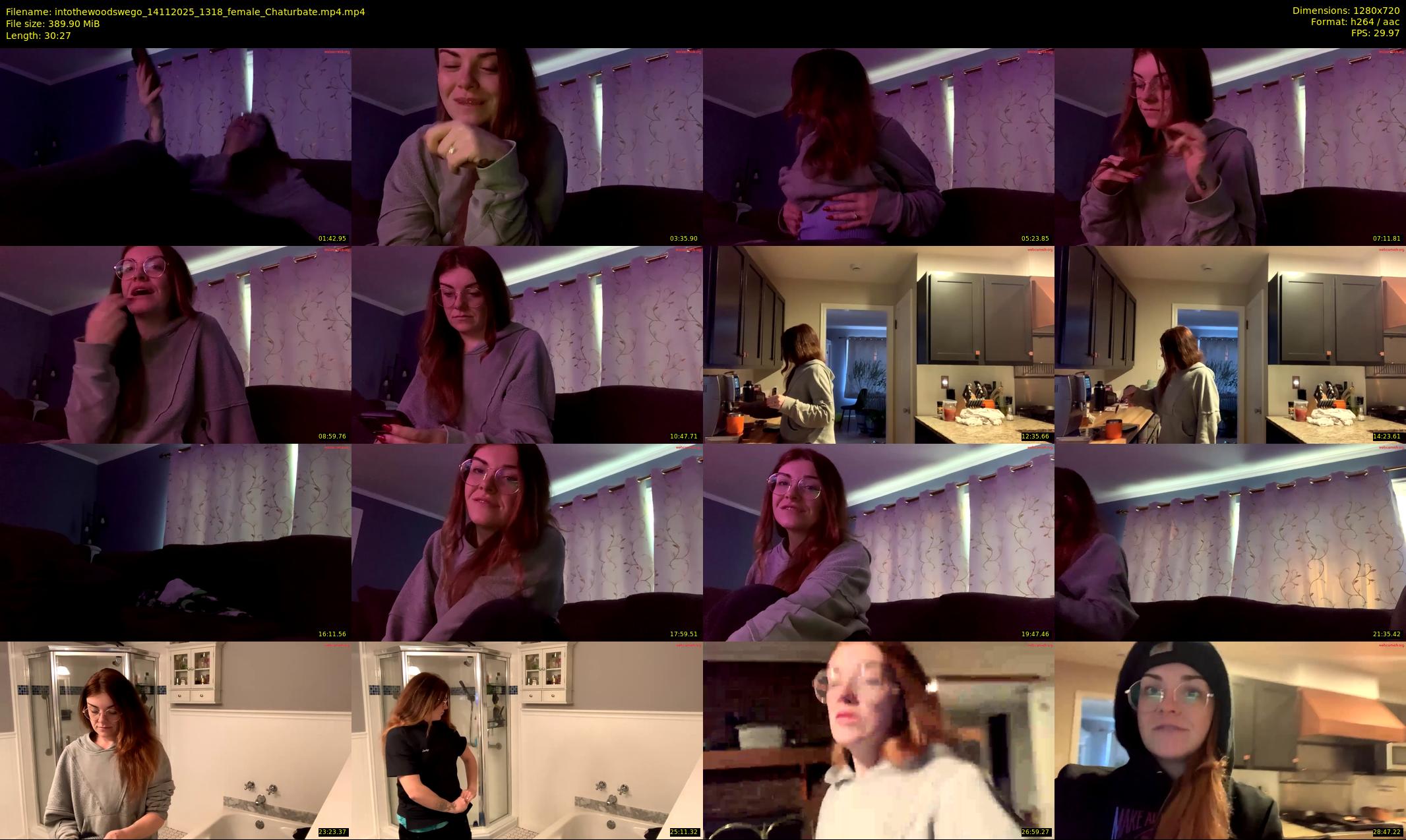 intothewoodswego — 31 minute Chaturbate female cam show recording, 720p, Nov 14, 2025