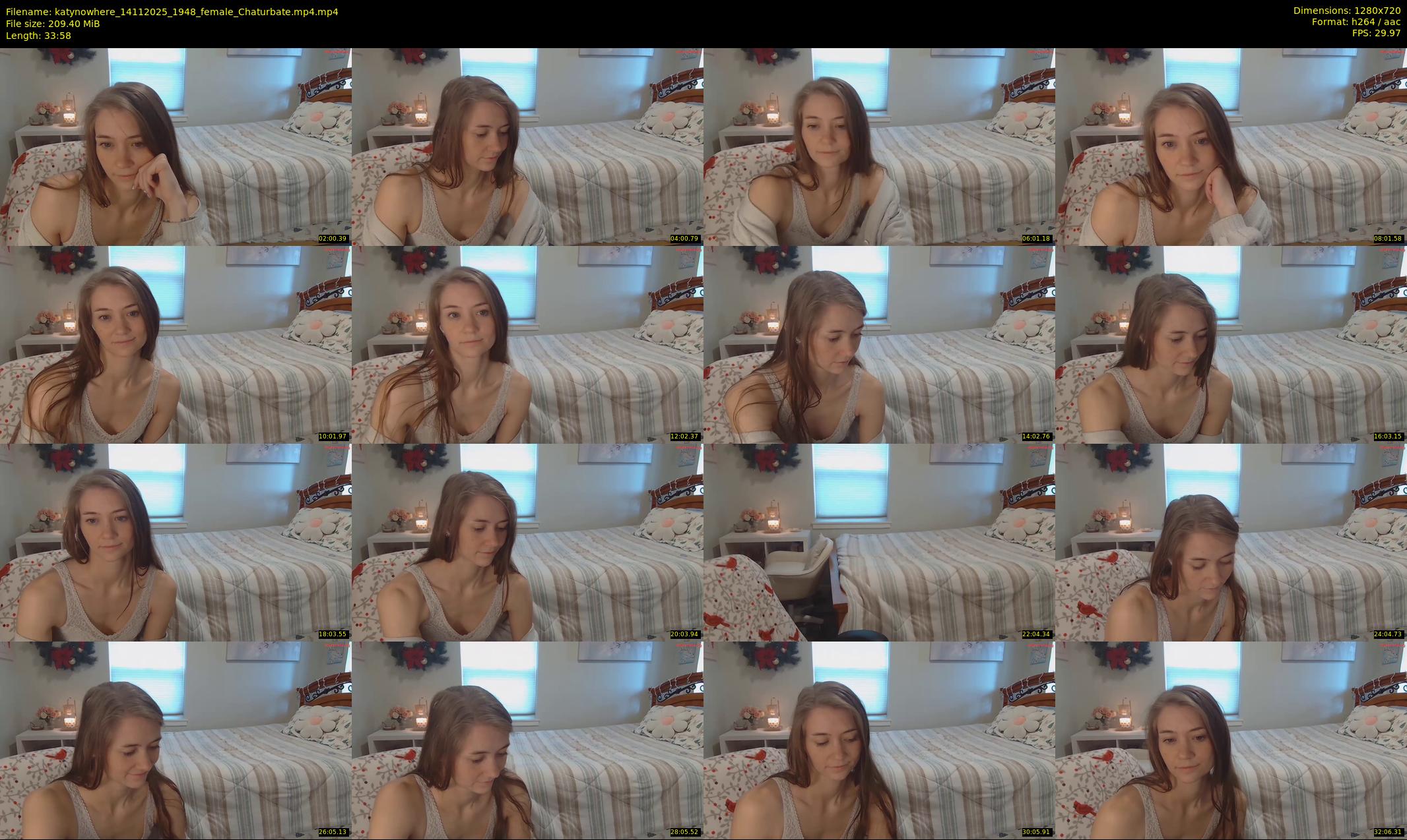 katynowhere — 34 minute Chaturbate female cam show recording, 720p, Nov 14, 2025