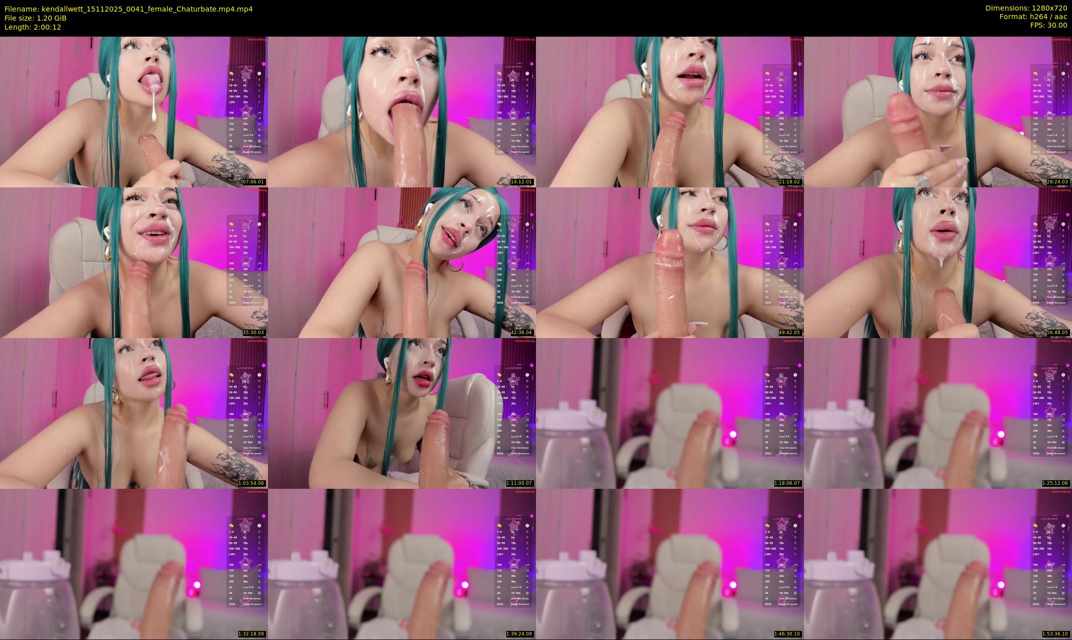 kendallwett — 121 minute Chaturbate female cam show recording, 720p, Nov 15, 2025
