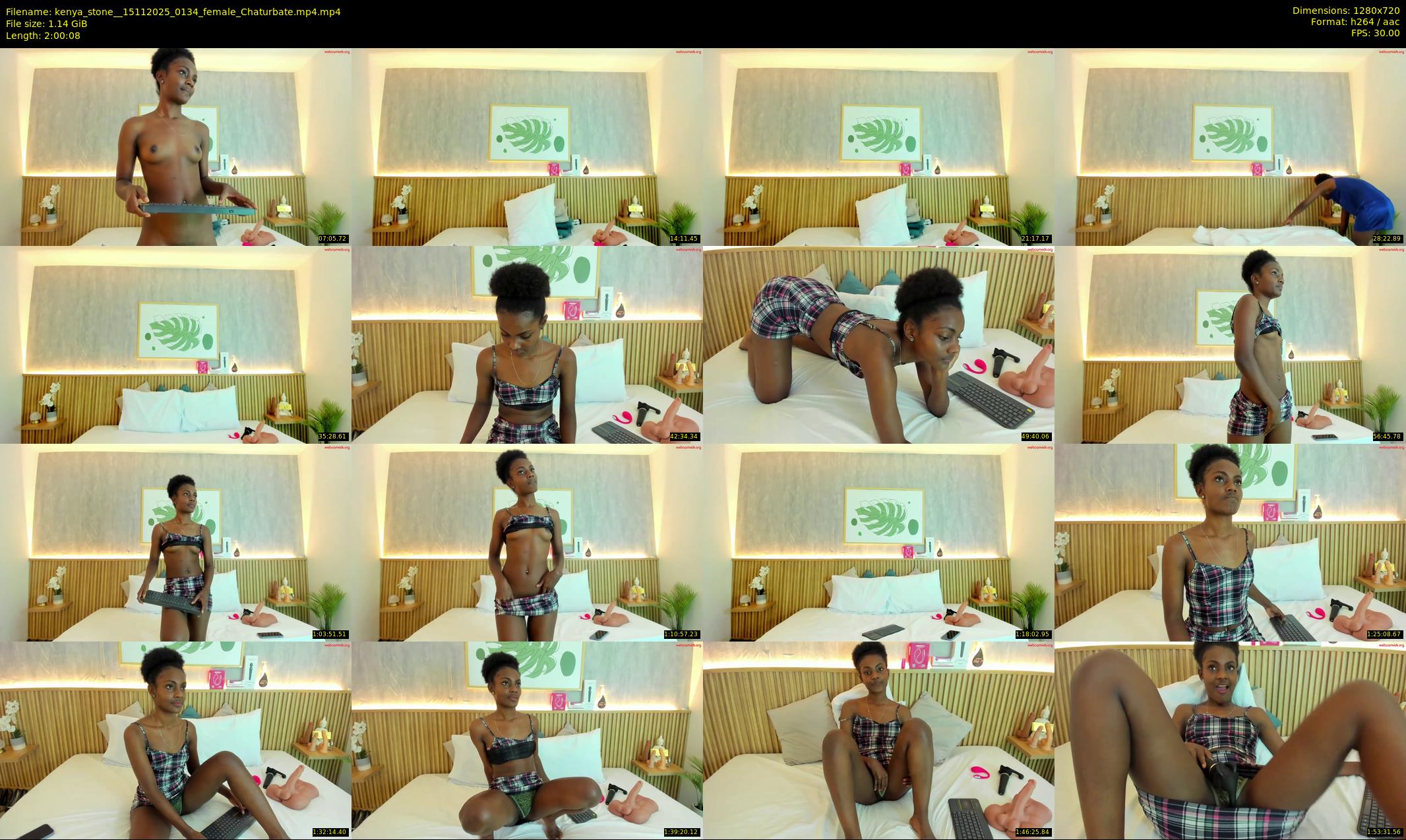 kenya_stone_ — 121 minute Chaturbate female cam show recording, 720p, Nov 15, 2025