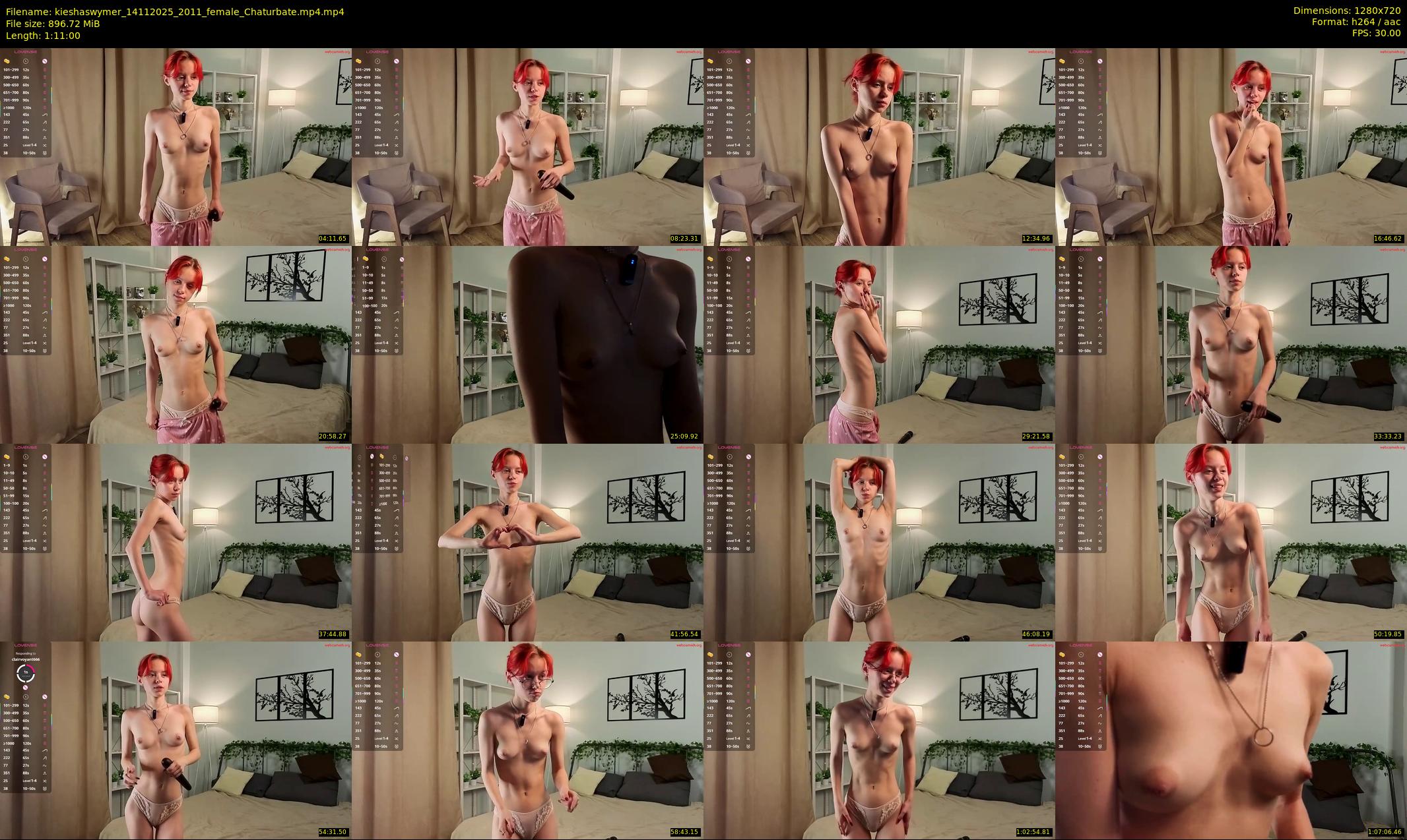 kieshaswymer — 71 minute Chaturbate female cam show recording, 720p, Nov 14, 2025