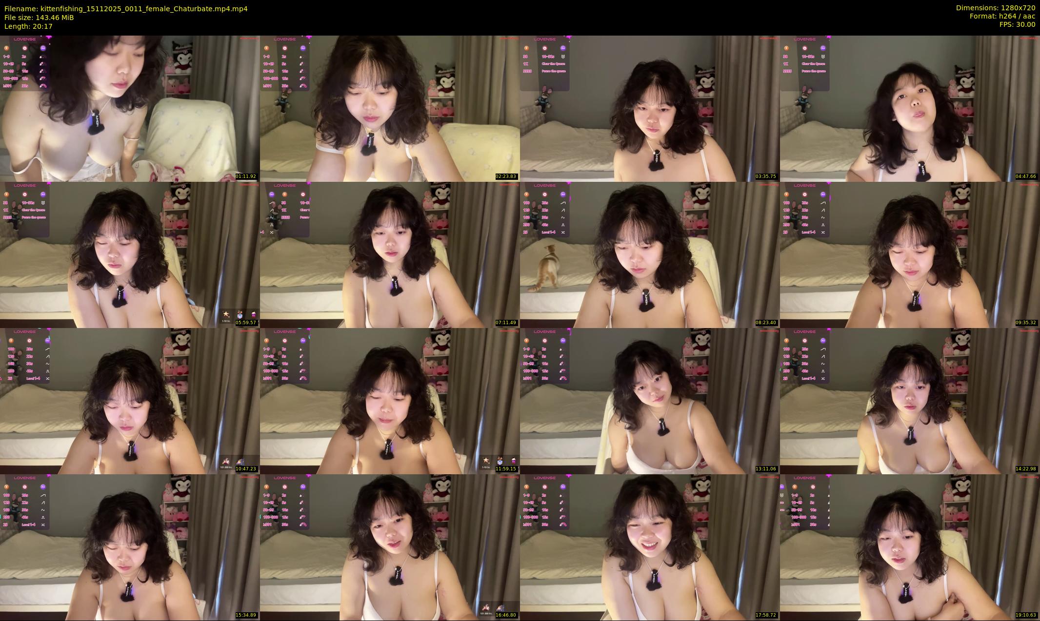 kittenfishing — 21 minute Chaturbate female cam show recording, 720p, Nov 15, 2025