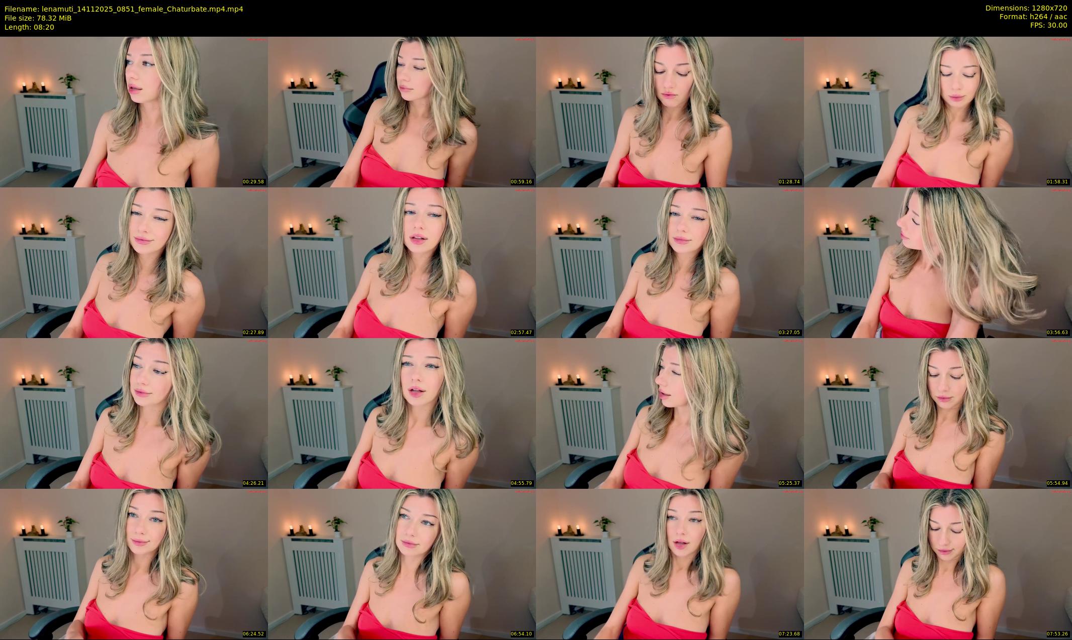 lenamuti — 9 minute Chaturbate female cam show recording, 720p, Nov 14, 2025