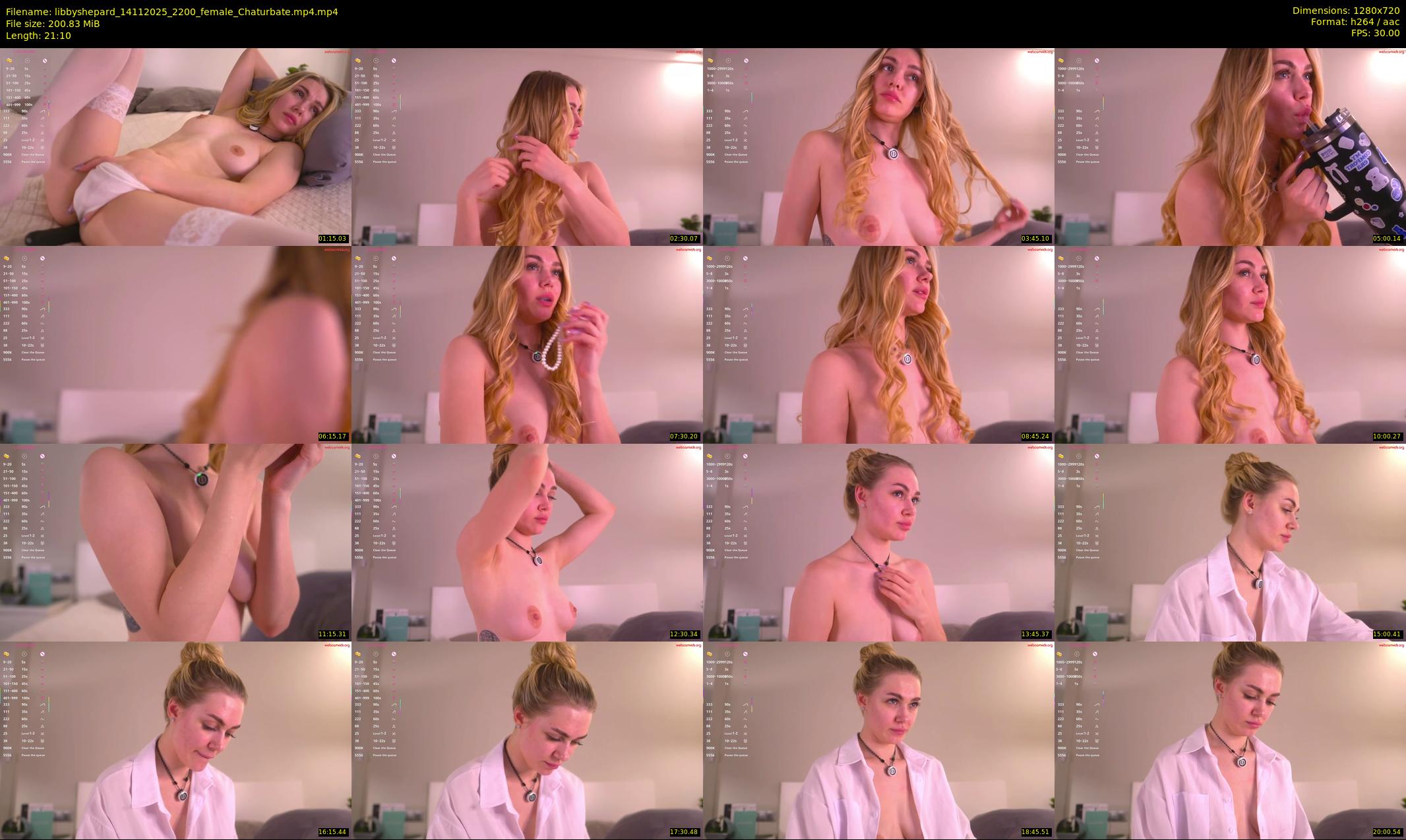 libbyshepard — 22 minute Chaturbate female cam show recording, 720p, Nov 14, 2025