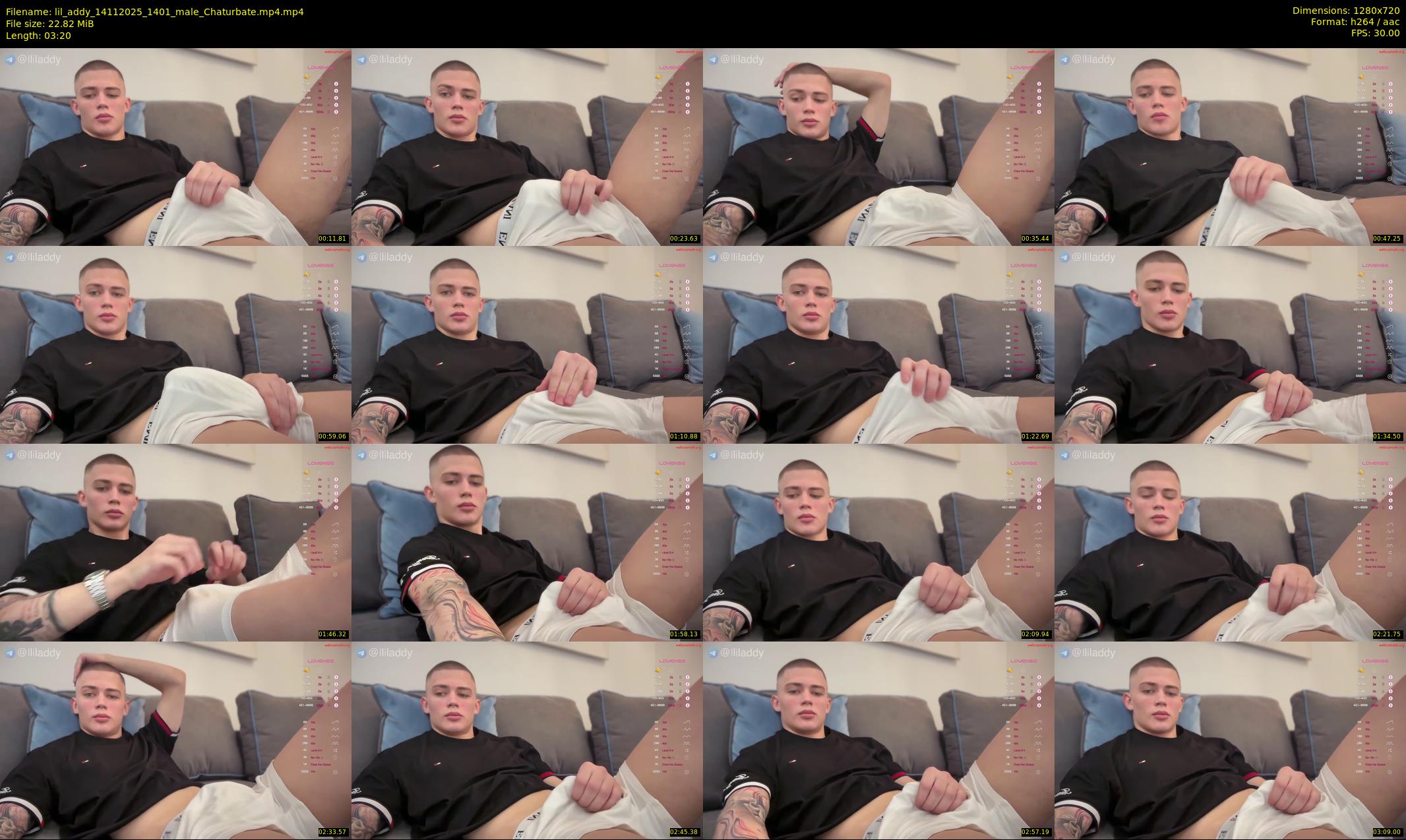 lil_addy — 4 minute Chaturbate male cam show recording, 720p, Nov 14, 2025