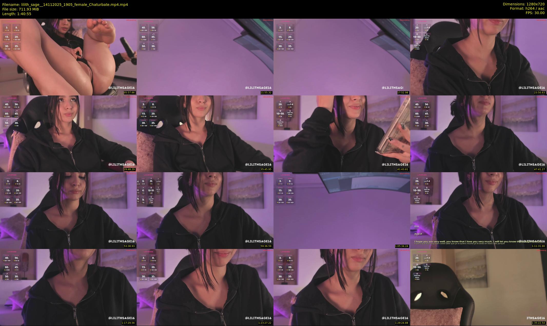 lilith_sage_ — 101 minute Chaturbate female cam show recording, 720p, Nov 14, 2025