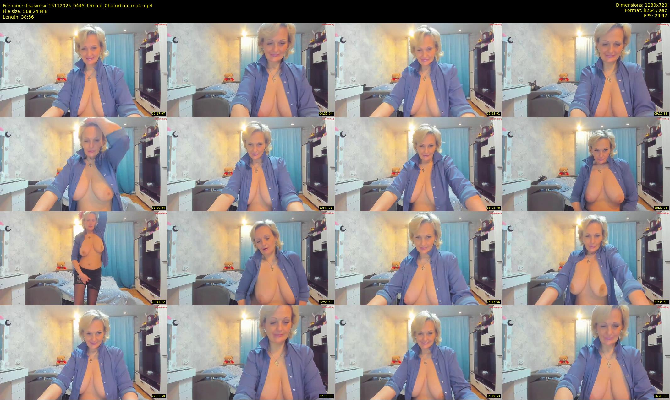 lisasimsx — 39 minute Chaturbate female cam show recording, 720p, Nov 15, 2025