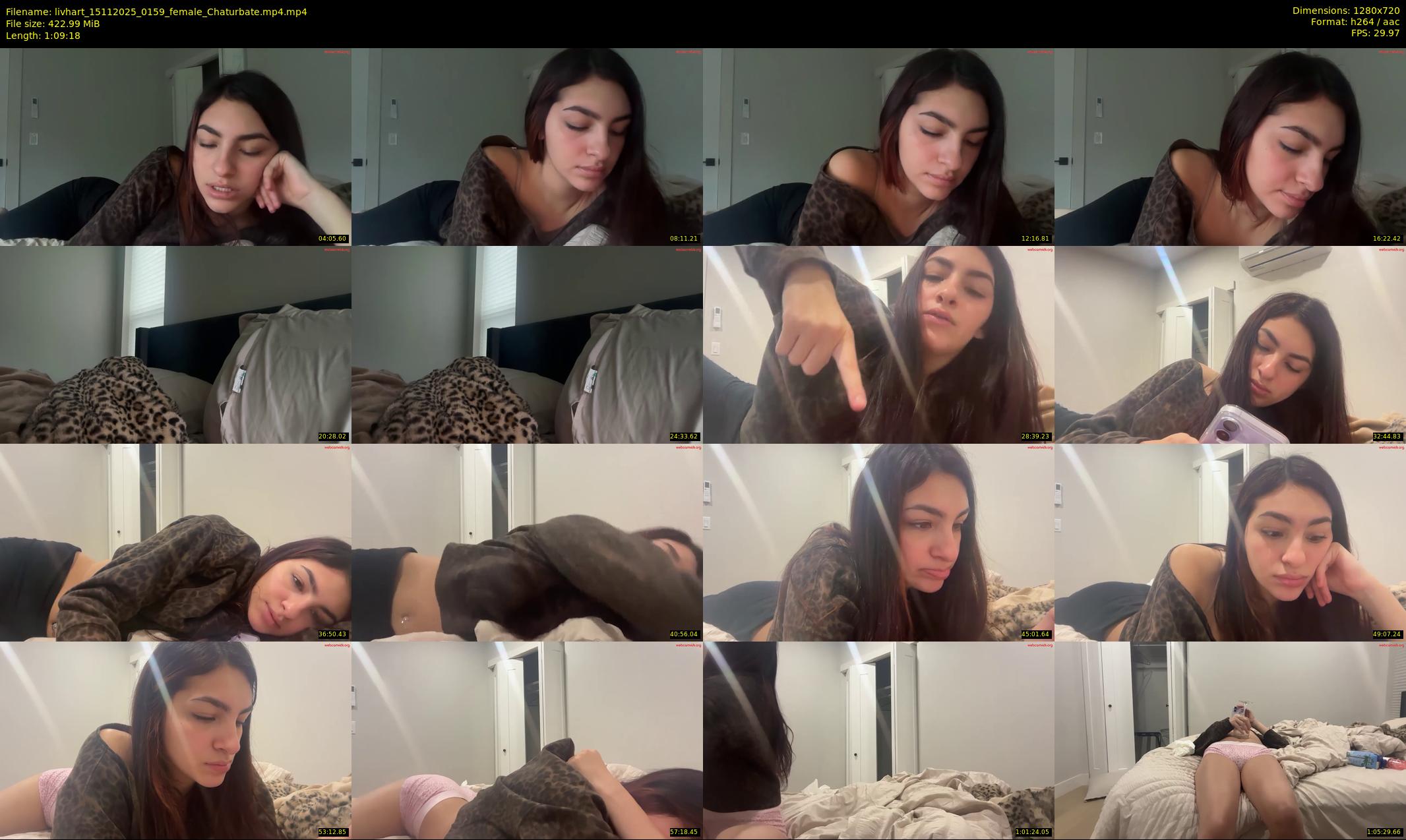 livhart — 70 minute Chaturbate female cam show recording, 720p, Nov 15, 2025