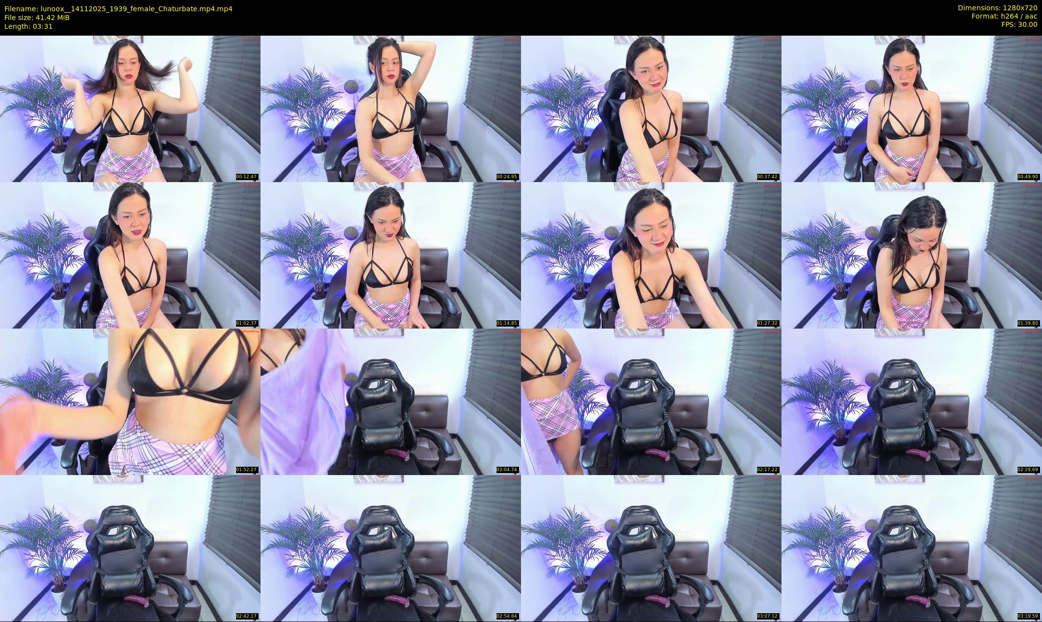 lunoox_ — 4 minute Chaturbate female cam show recording, 720p, Nov 14, 2025