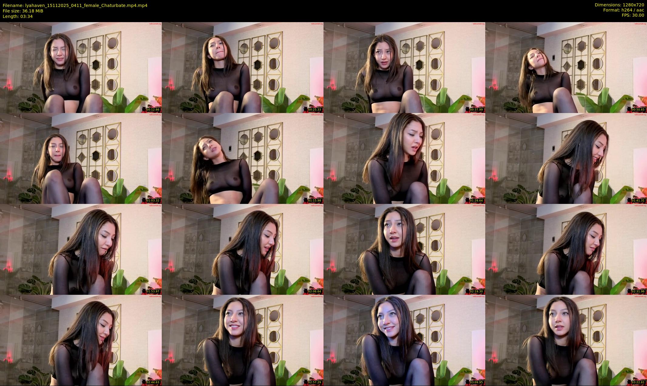 lyahaven — 4 minute Chaturbate female cam show recording, 720p, Nov 15, 2025