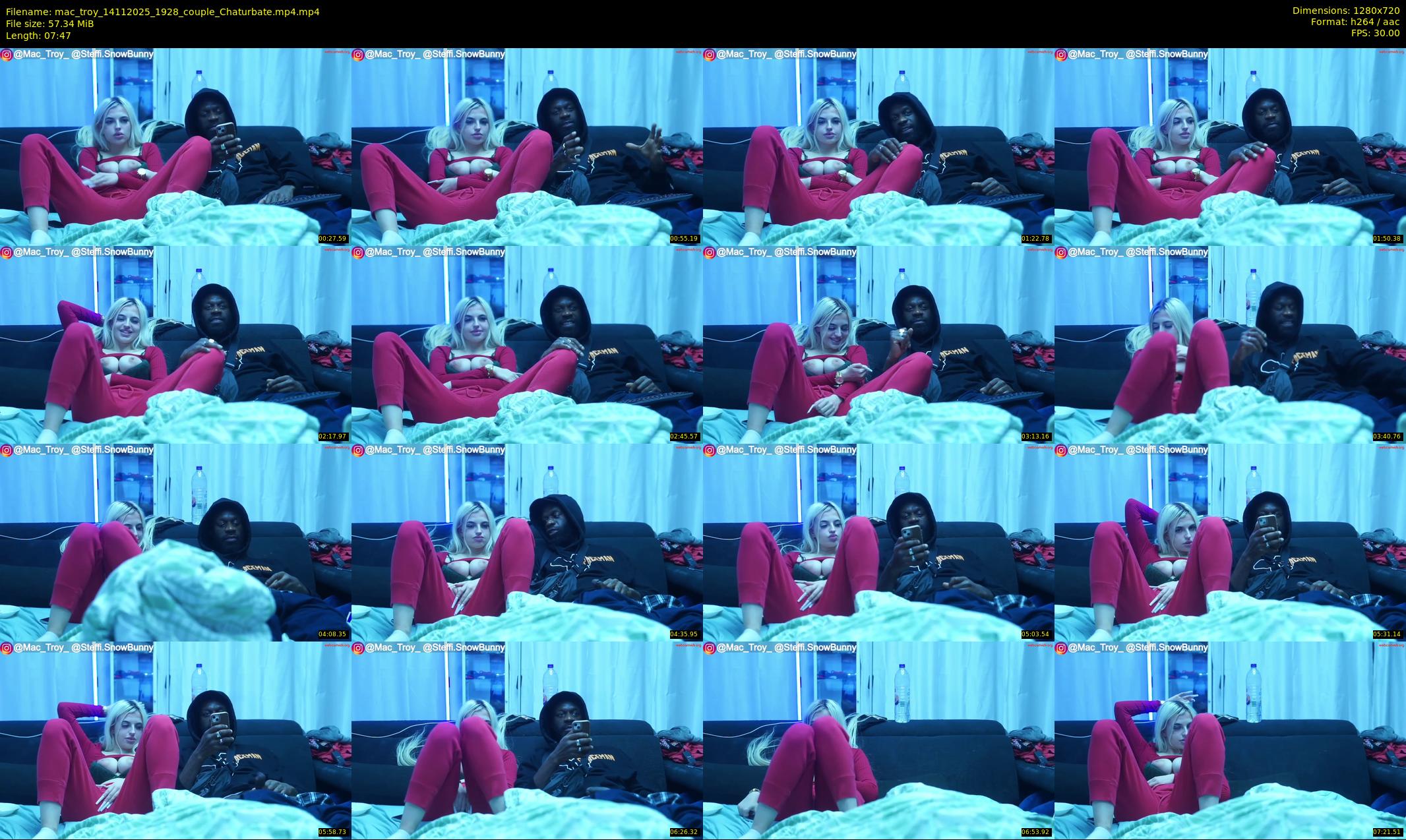mac_troy — 8 minute Chaturbate couple cam show recording, 720p, Nov 14, 2025
