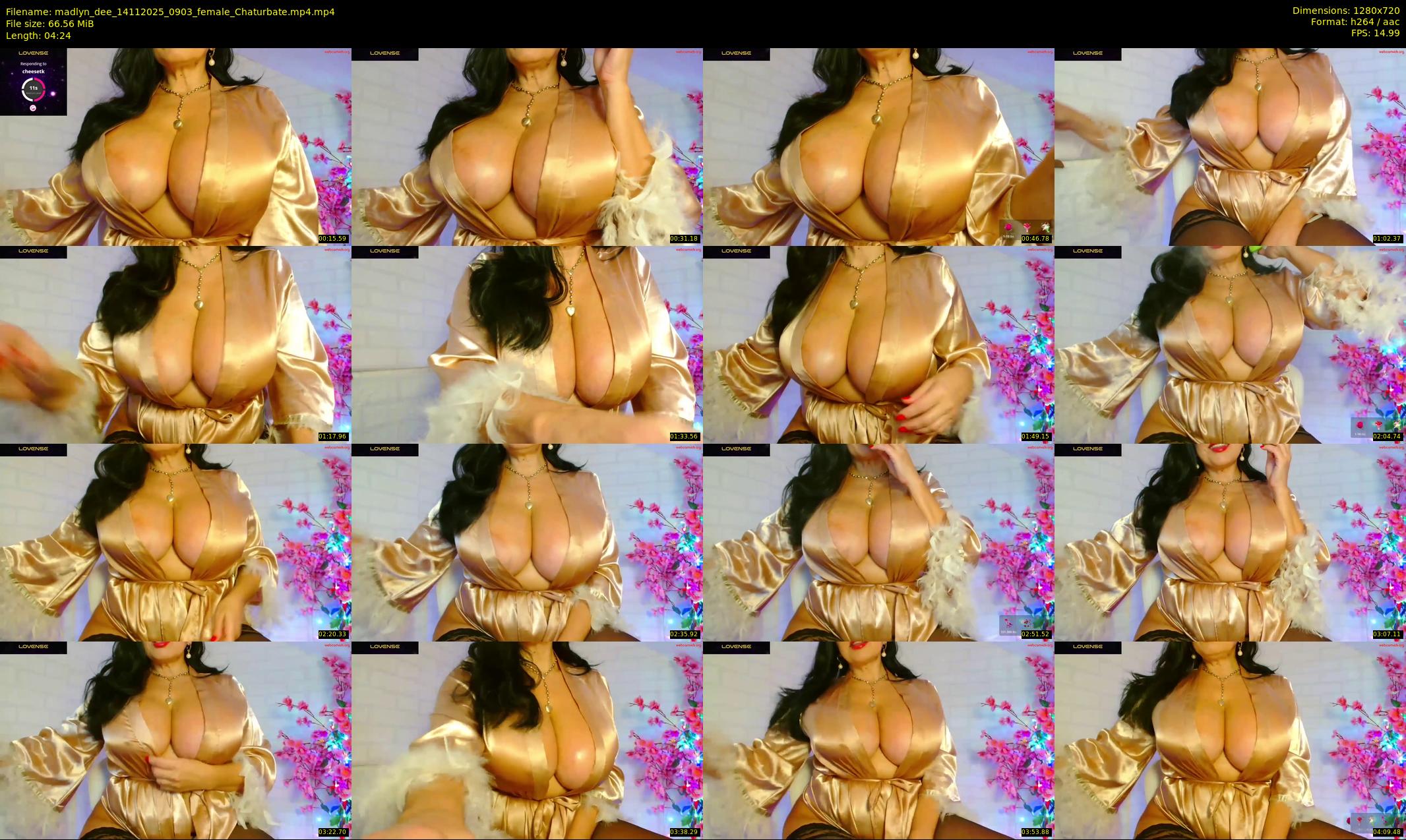 madlyn_dee — 5 minute Chaturbate female cam show recording, 720p, Nov 14, 2025