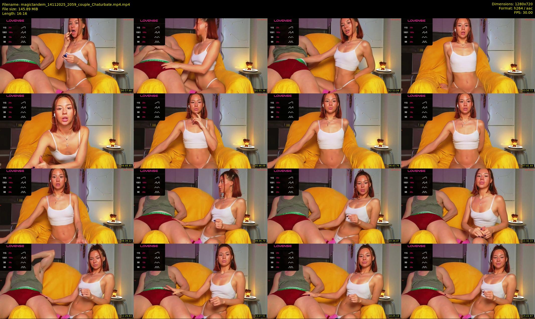 magictandem — 17 minute Chaturbate couple cam show recording, 720p, Nov 14, 2025