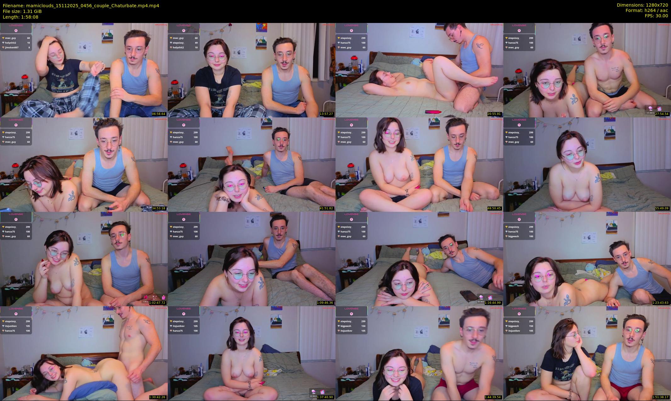 mamiclouds — 119 minute Chaturbate female cam show recording, 720p, Nov 15, 2025