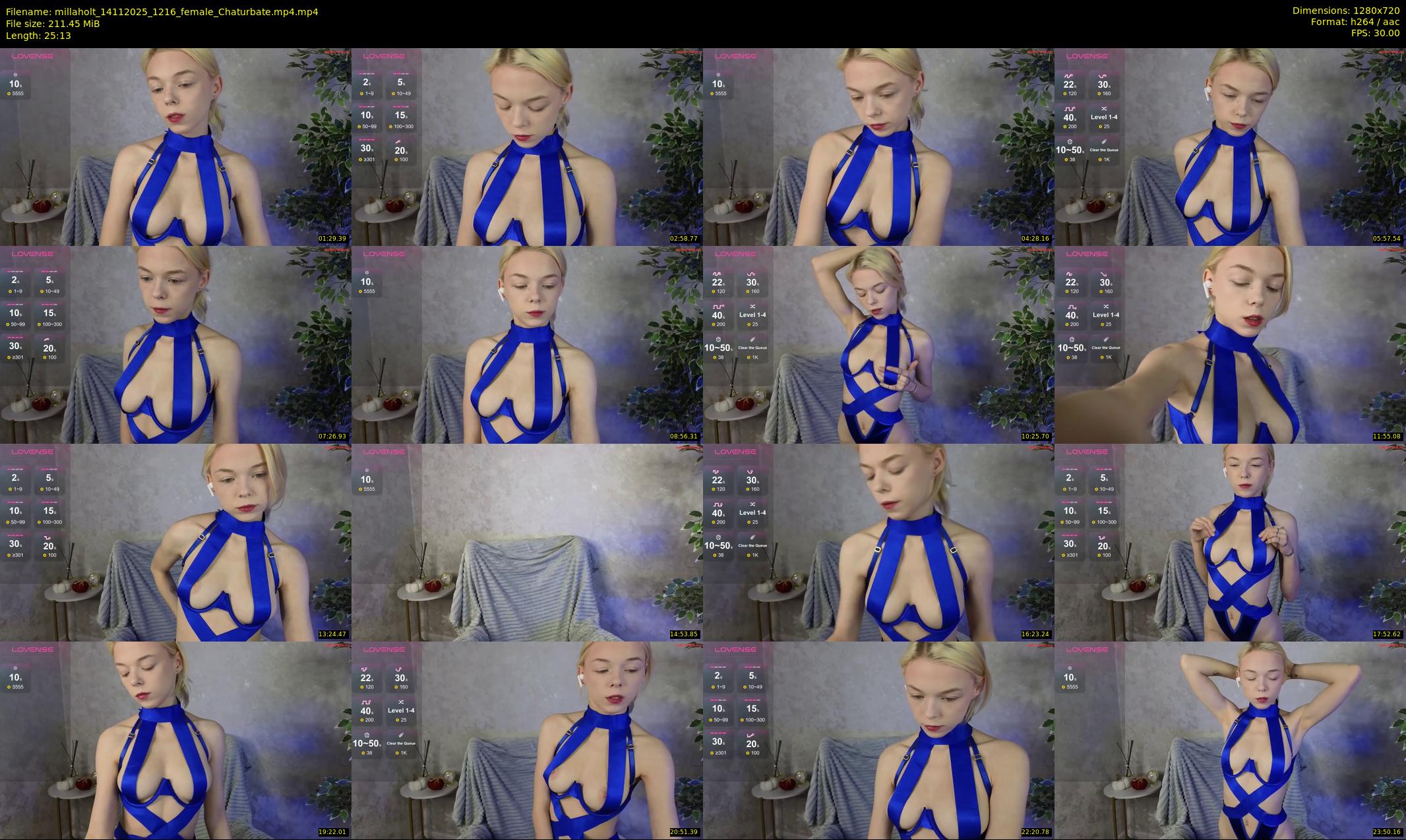 millaholt — 26 minute Chaturbate female cam show recording, 720p, Nov 14, 2025