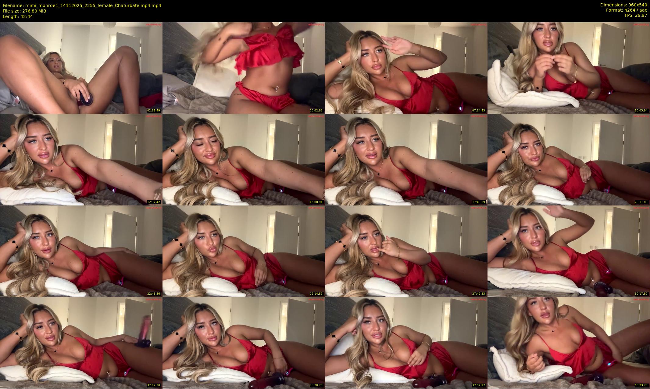 mimi_monroe1 — 43 minute Chaturbate female cam show recording, 480p, Nov 14, 2025