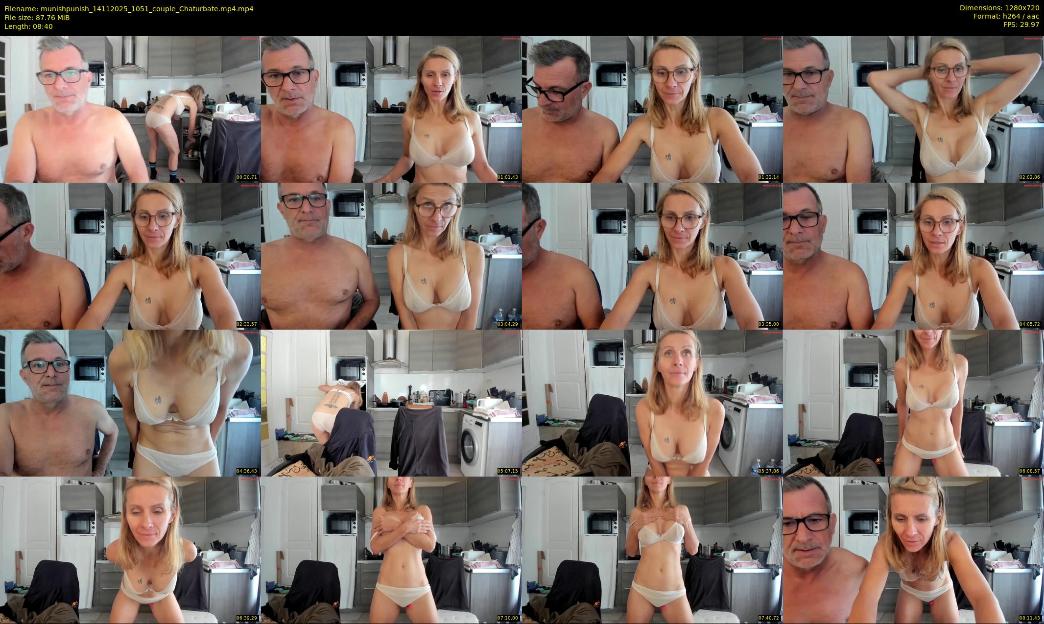 munishpunish — 9 minute Chaturbate couple cam show recording, 720p, Nov 14, 2025