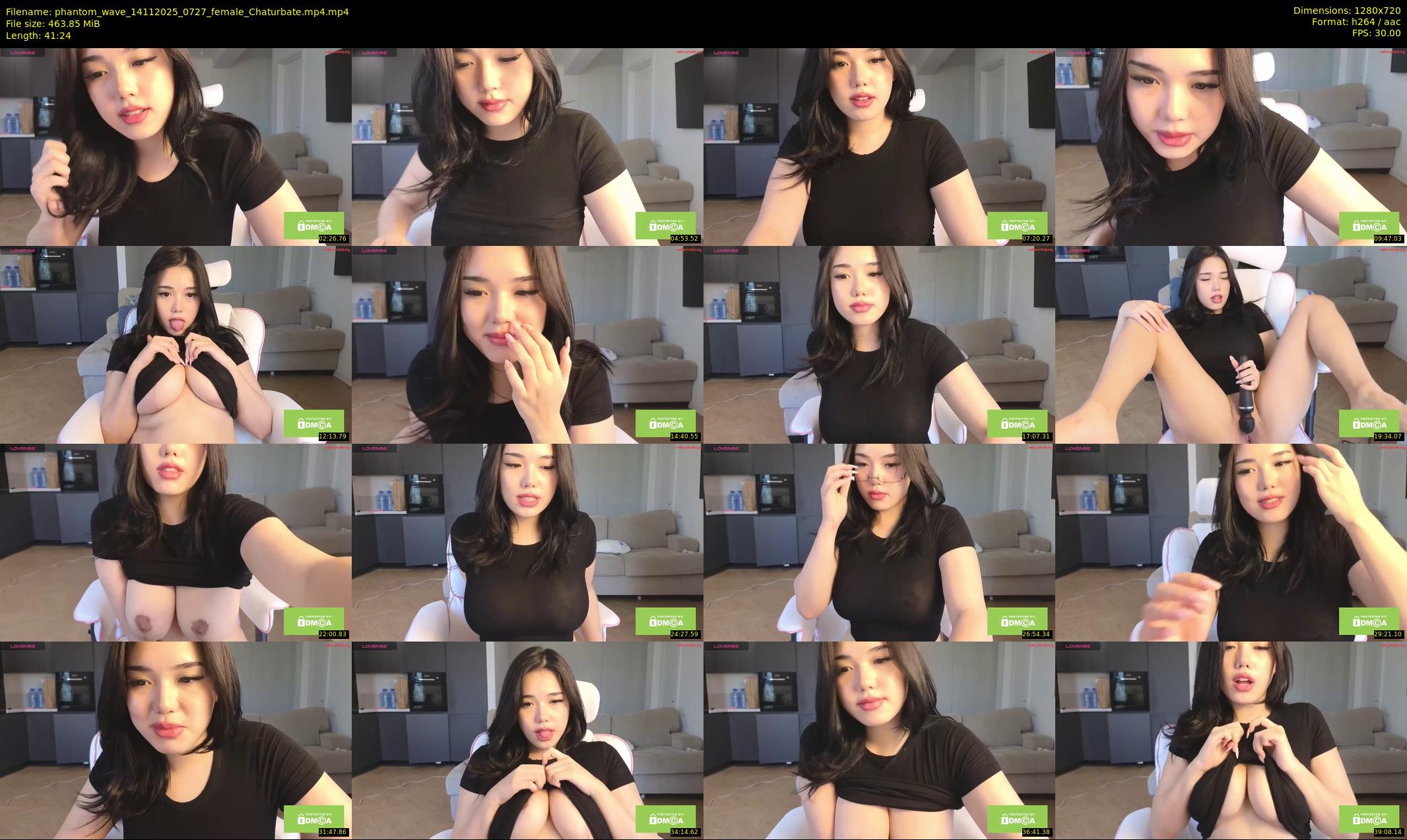 phantom_wave — 42 minute Chaturbate female cam show recording, 720p, Nov 14, 2025