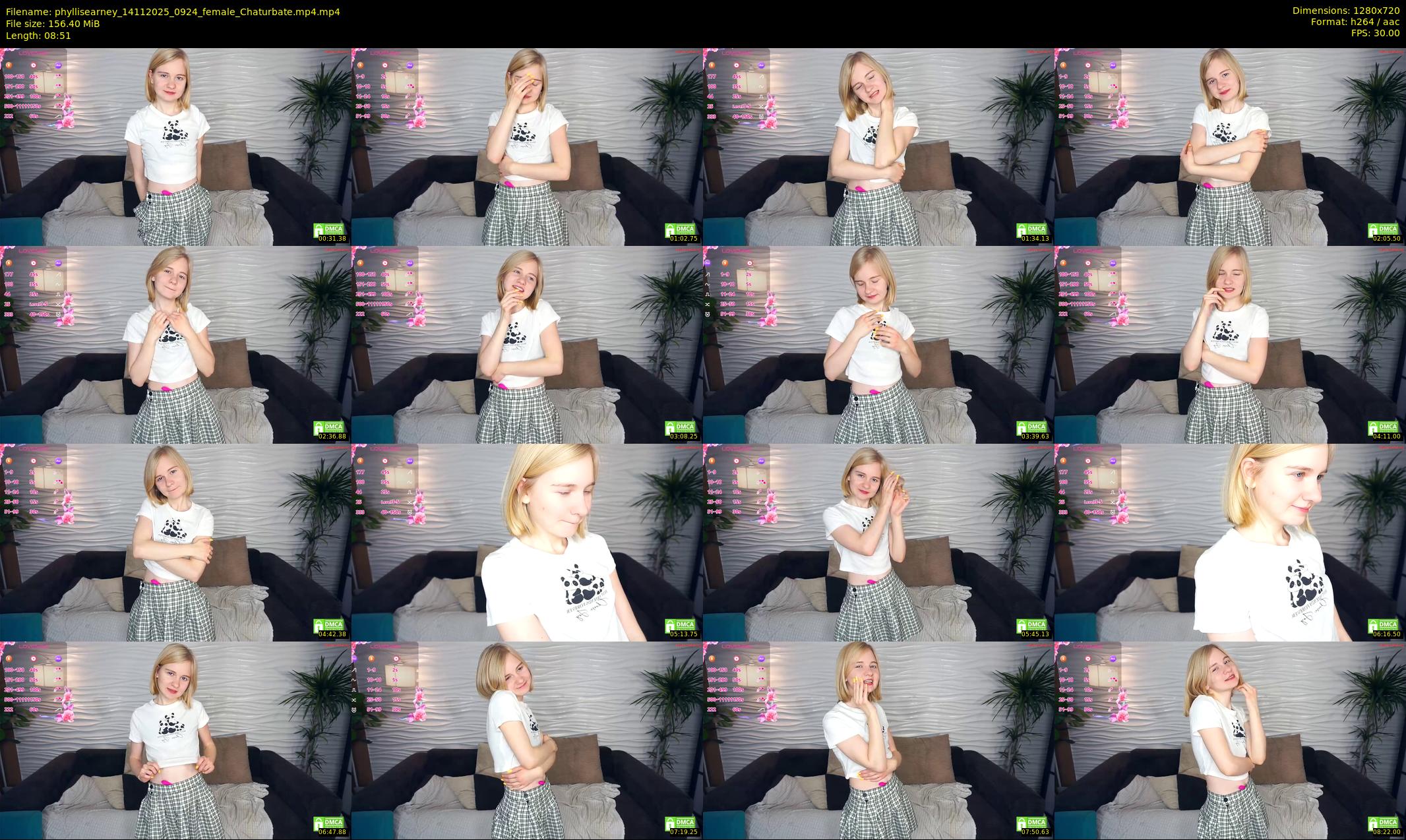 phyllisearney — 9 minute Chaturbate female cam show recording, 720p, Nov 14, 2025
