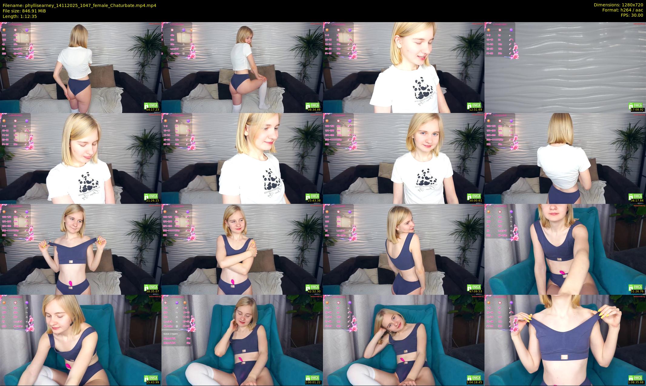 phyllisearney — 73 minute Chaturbate female cam show recording, 720p, Nov 14, 2025