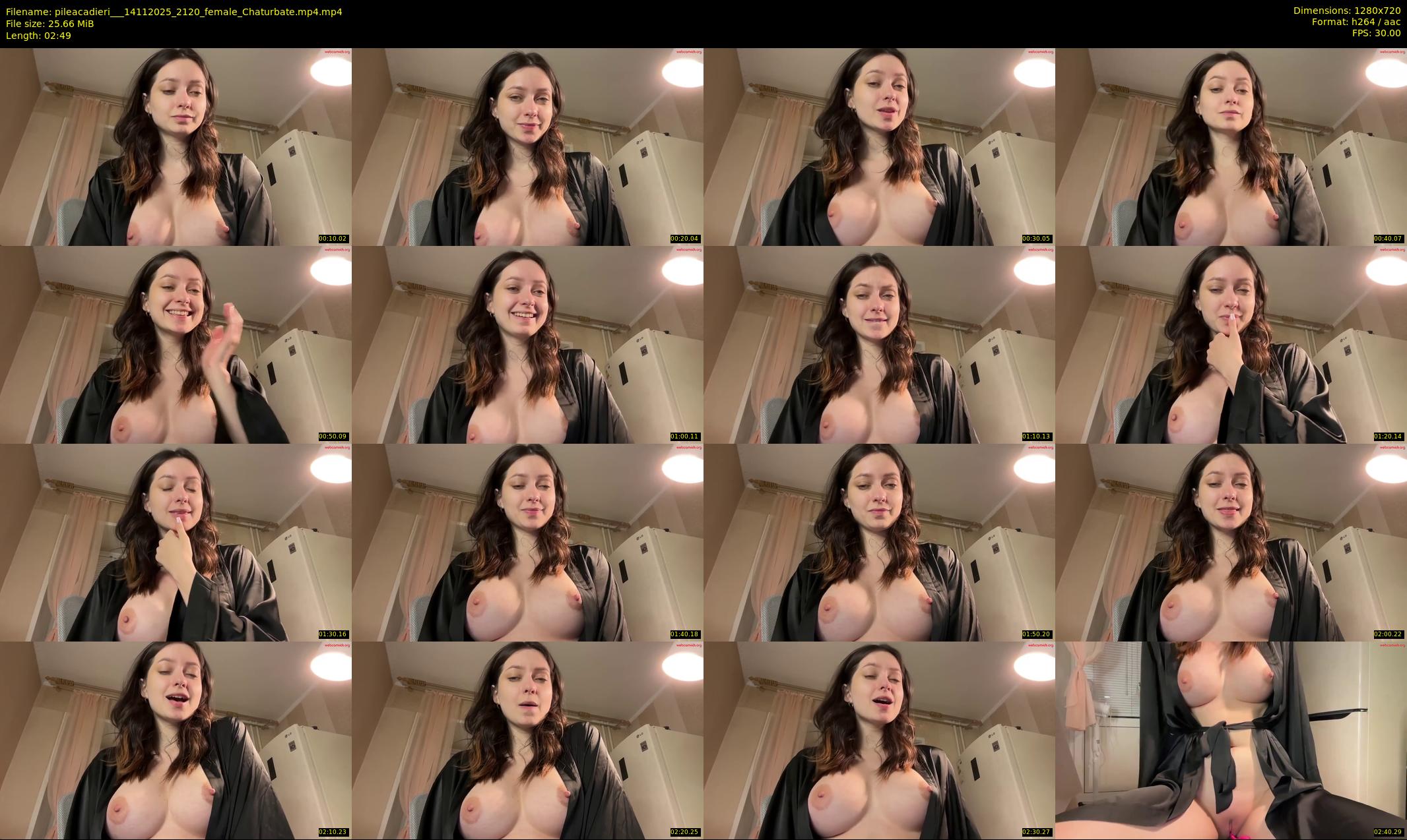 pileacadieri__ — 3 minute Chaturbate female cam show recording, 720p, Nov 14, 2025