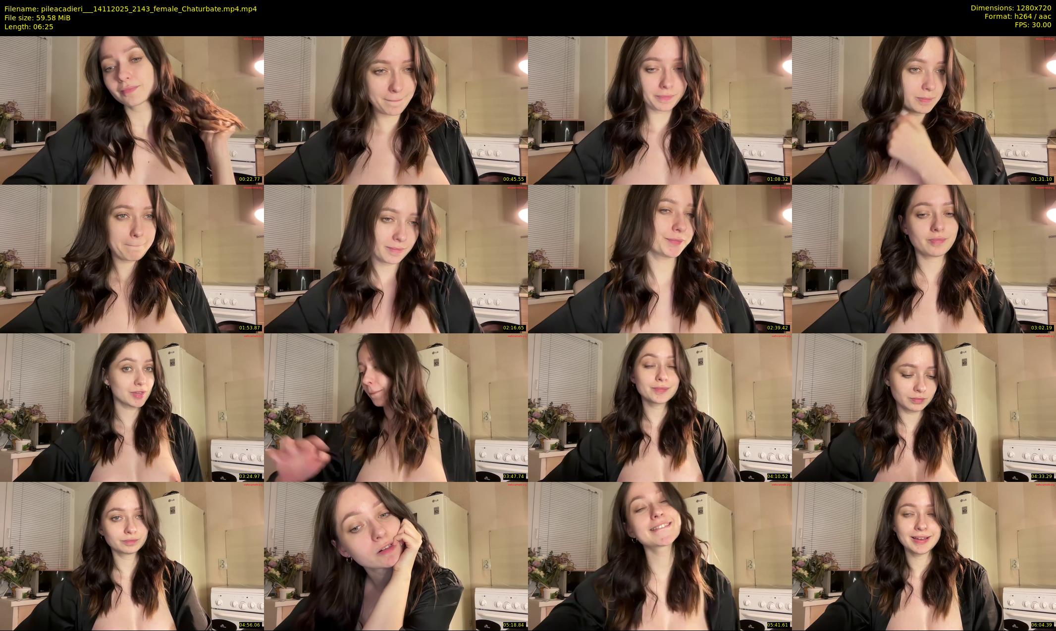 pileacadieri__ — 7 minute Chaturbate female cam show recording, 720p, Nov 14, 2025