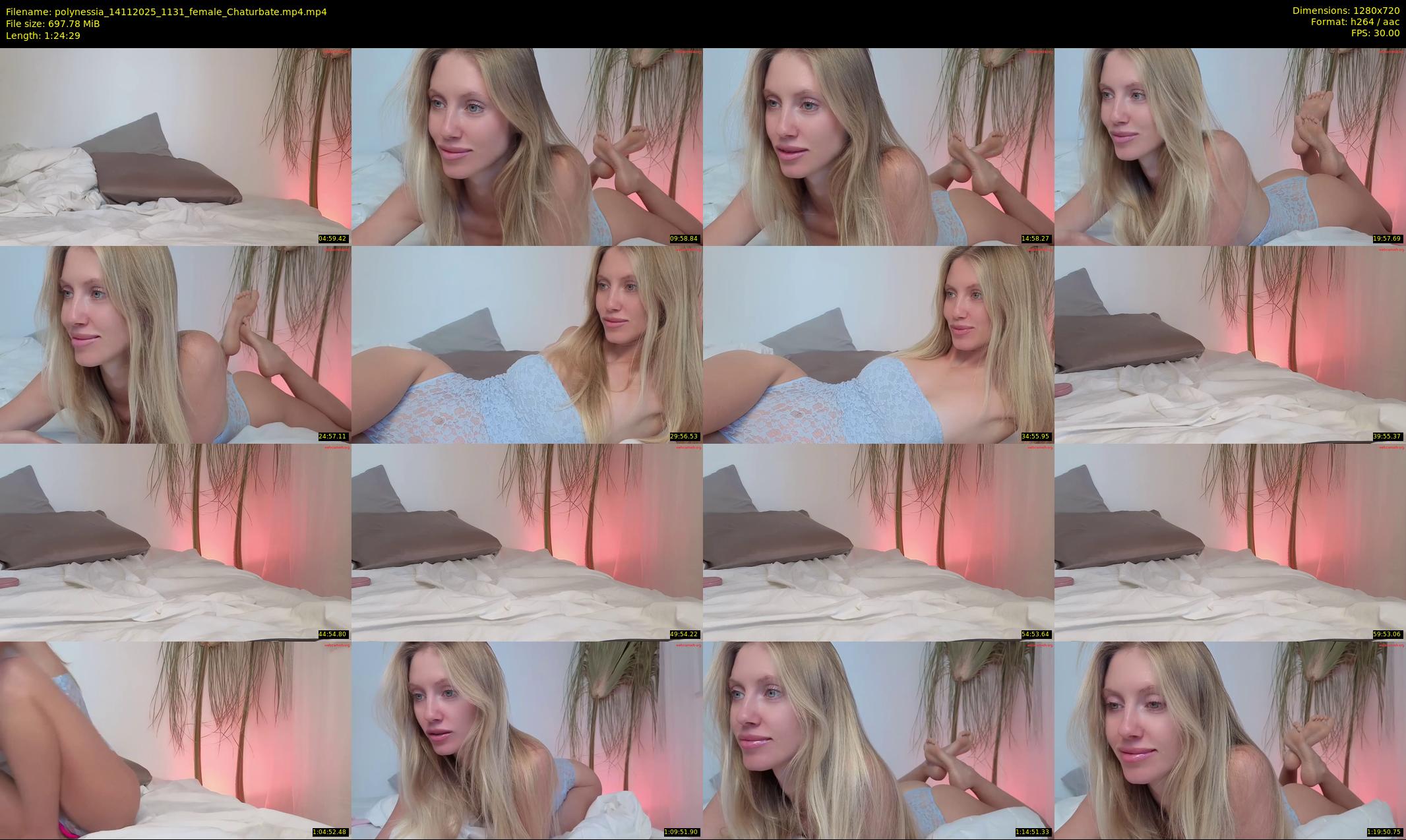 polynessia — 85 minute Chaturbate female cam show recording, 720p, Nov 14, 2025